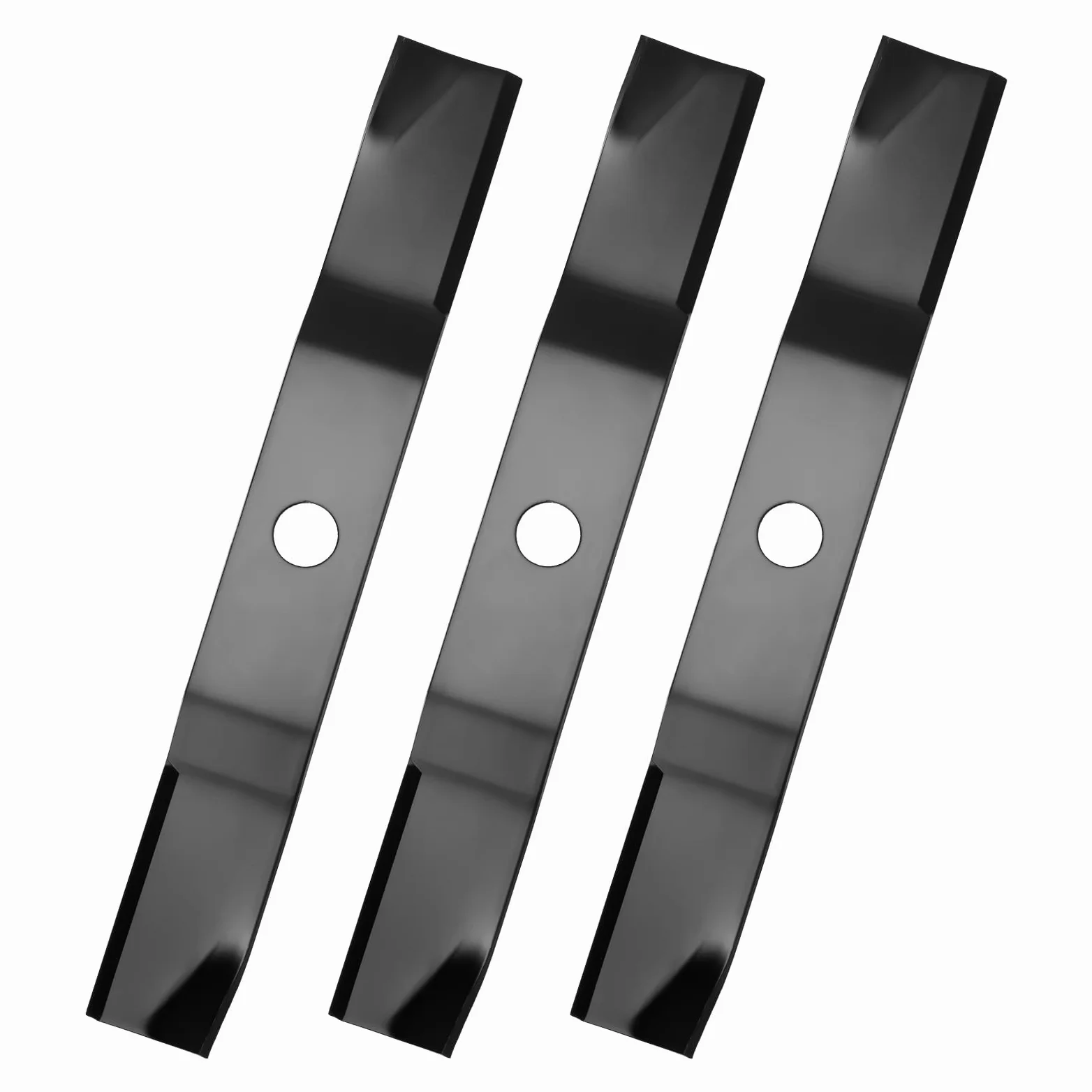 70000-00605 Cuchillas de cortacésped de alta elevación para cubierta de cortacésped de 54 pulgadas compatible con tractor de césped Kubota RCK54-18Z RC54-24B RC54-G20, sustituye a 70000-25004