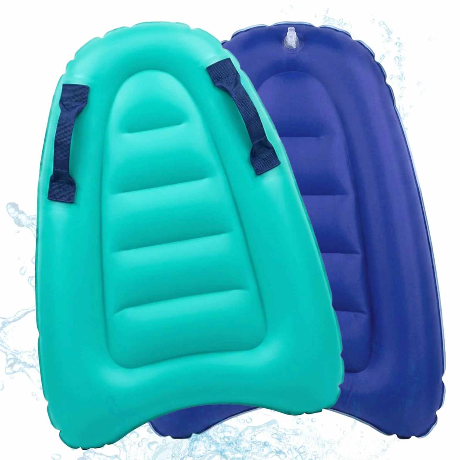 Bodyboard Hinchable 67x52cm con Asas para Piscina Playa Natación