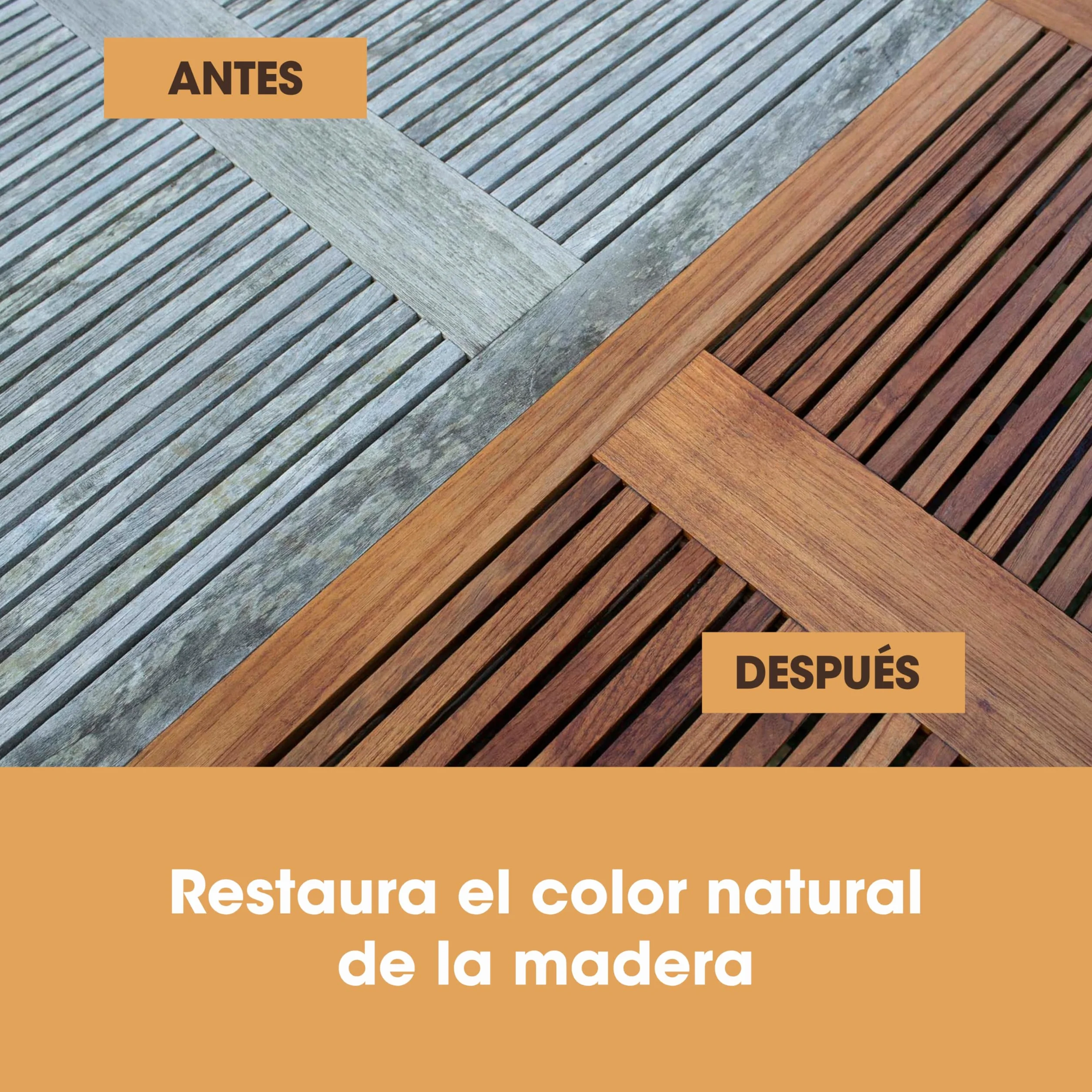 Aceite de teca para madera Furniture Clinic – 500 ml – Restaura y previene la sequedad en muebles de madera de exterior e interior – Tratamiento protector y restaurador de secado rápido