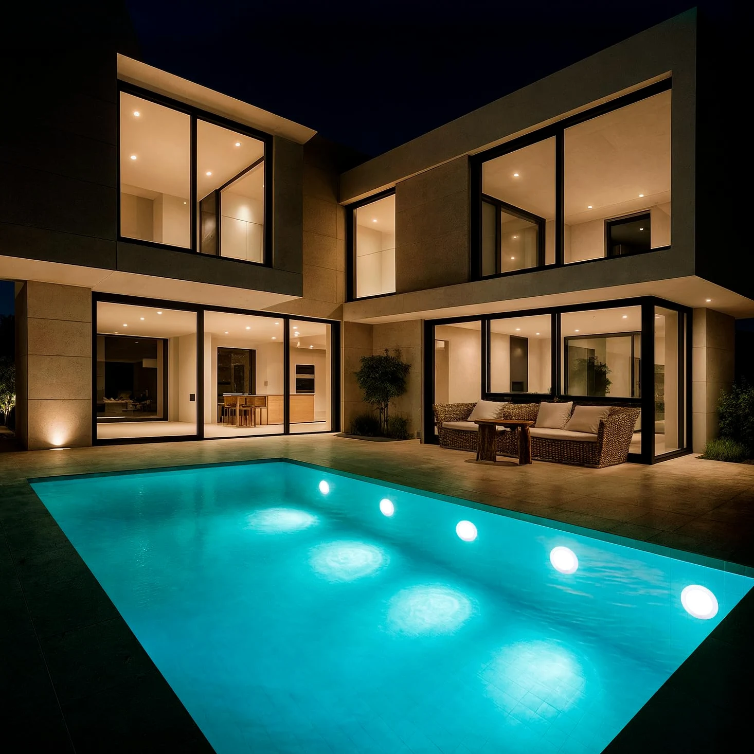 LEDKIA Foco Piscina Superficie LED Sumergible 12V AC/DC IP68 35W XtraPool 6