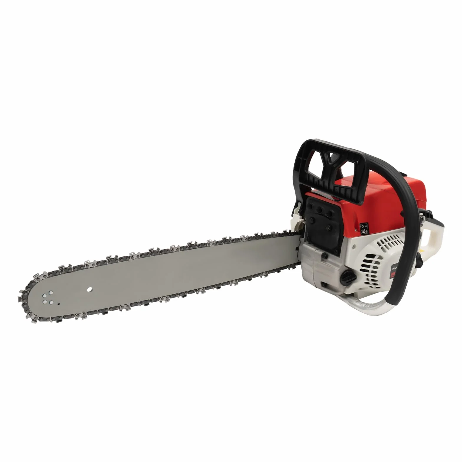 Motosierra de gasolina de 52 cc, 51 cm, espada, 7500 rpm, 2 tiempos, motosierra para madera