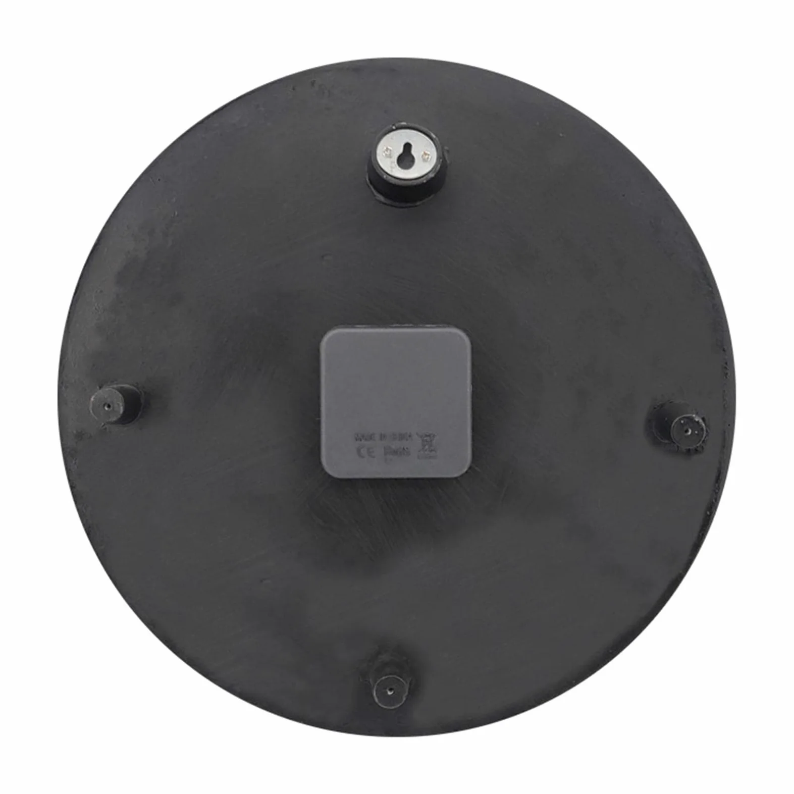 Reloj de Exterior Resistente al Agua con Números Romanos, Redondo y Silencioso para Patio, Cocina, Baño