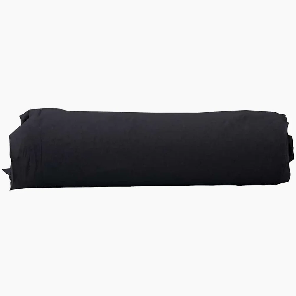 Membrana geotextil Fibra de poliéster Negro 1x10 m Malla Antihierbas,Resistente a la Rotura y Estabilizada contra UV,Protección césped Artificial,Lona antimalezas jardín 50 m (100 gsm)