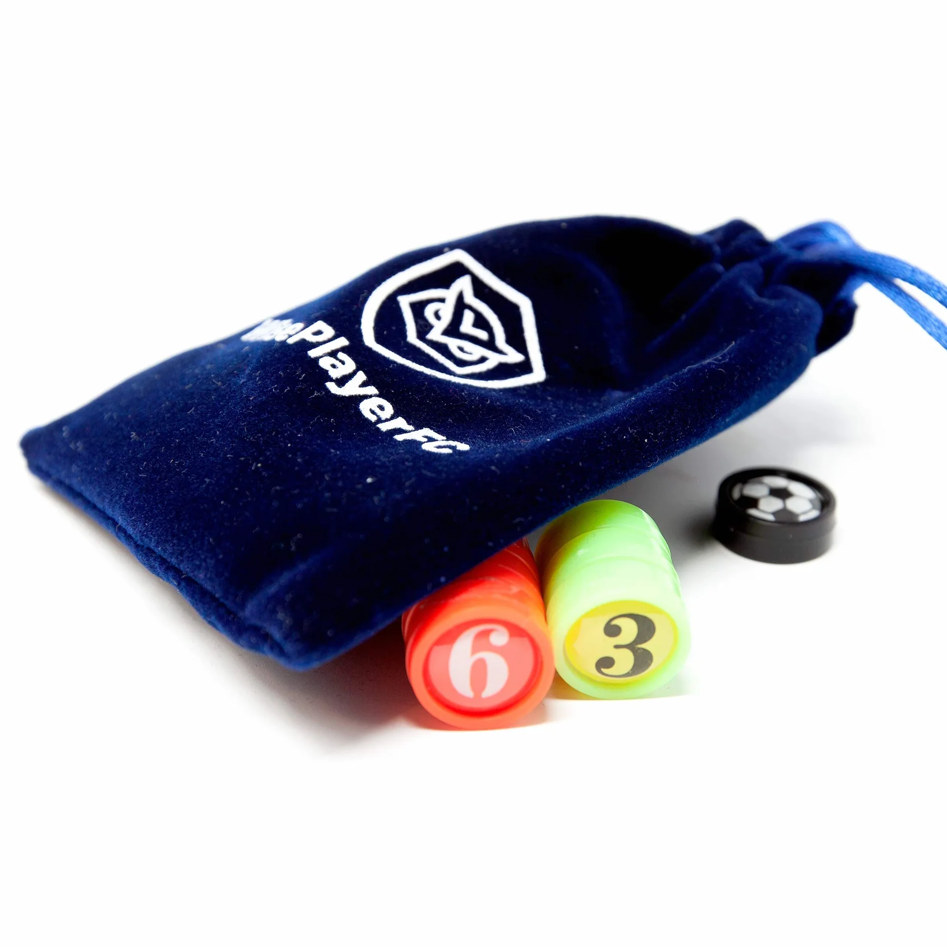 Fichas Imantadas Fútbol, Juego de 26 Imanes Magnéticos 1,4 cm