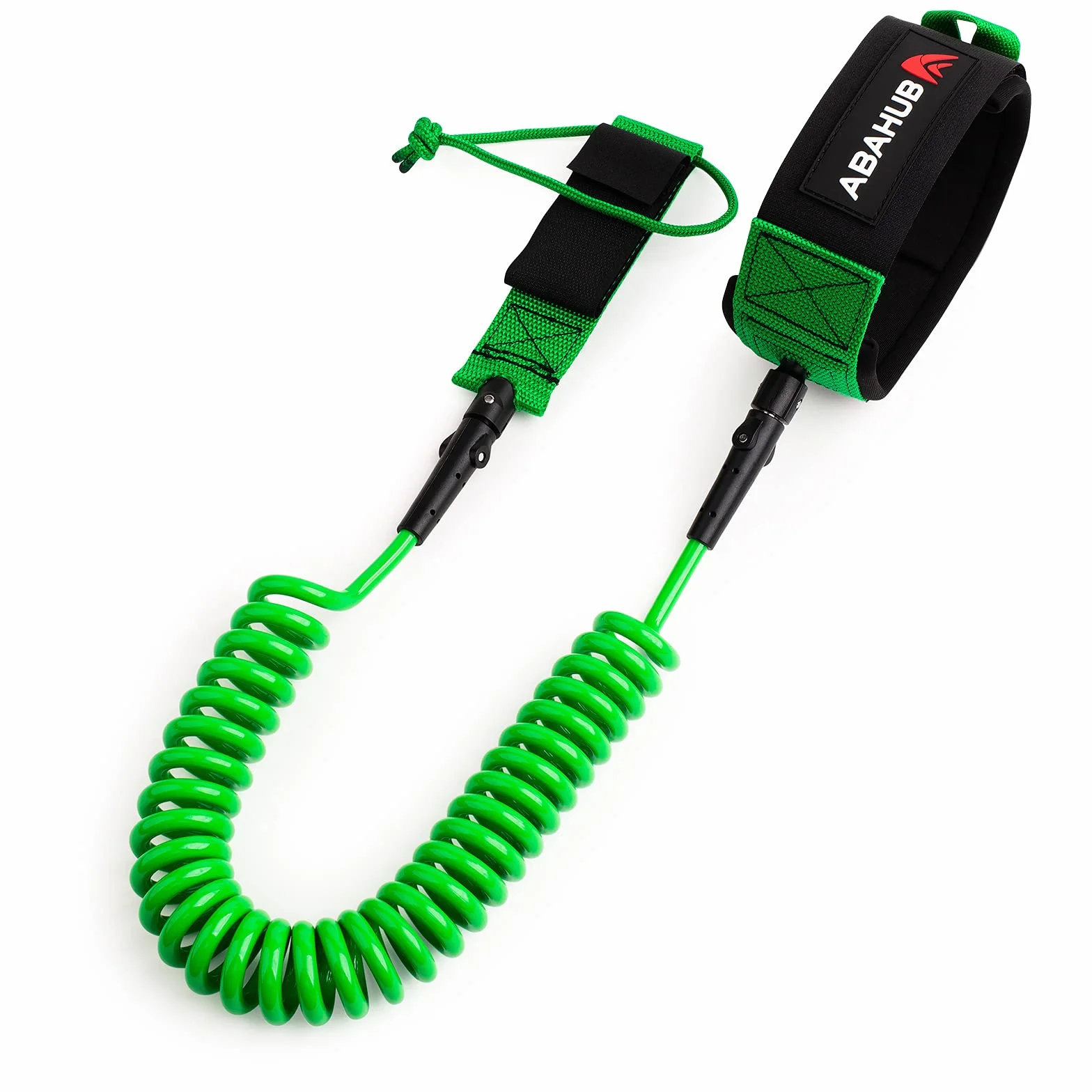 Abahub Sup Leash Correa de 10ft 7mm para Tabla de Surf Adultos Negro