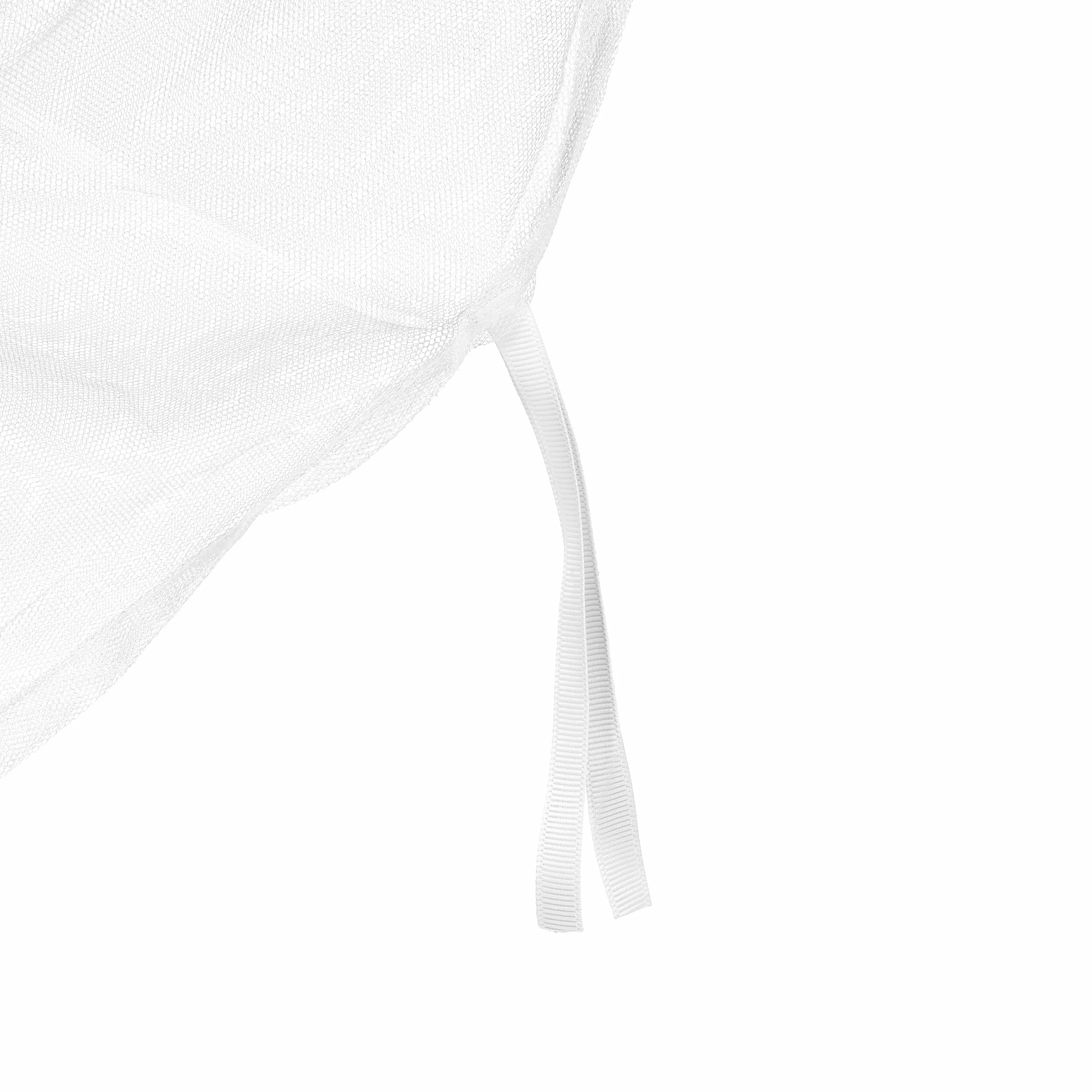Relaxdays Mosquitera Patio 250x300x500cm Malla Antimosquitos Poliéster Blanco