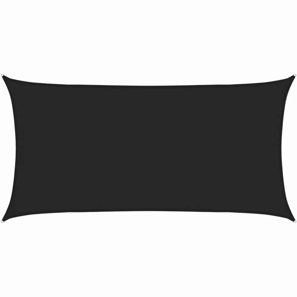 Genérico Toldo de Vela HDPE Negro 160 g/m² 4x7 m,Casa y jardín,Jardín,Artículos de Exterior,Sombrillas-311740