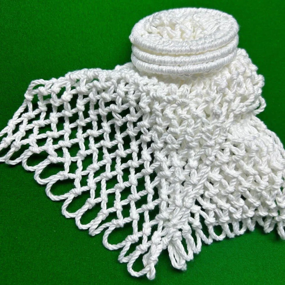 Bolsillos De Billar De Algodón 6 Unids Redes De Bolsillo para Mesa De Billar Accesorios De Repuesto