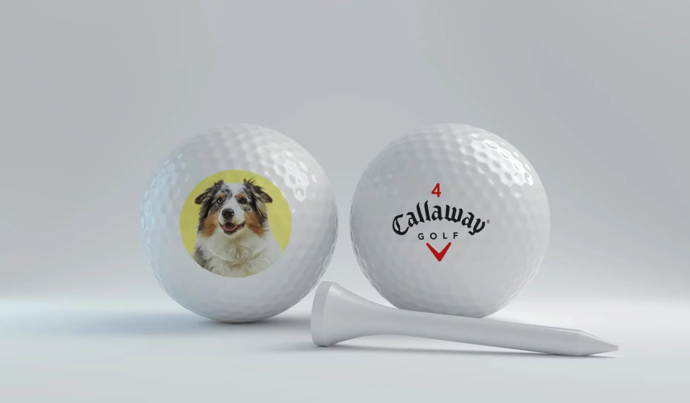 Bolas de Golf Personalizadas con Nombre y Foto | Regalo Único