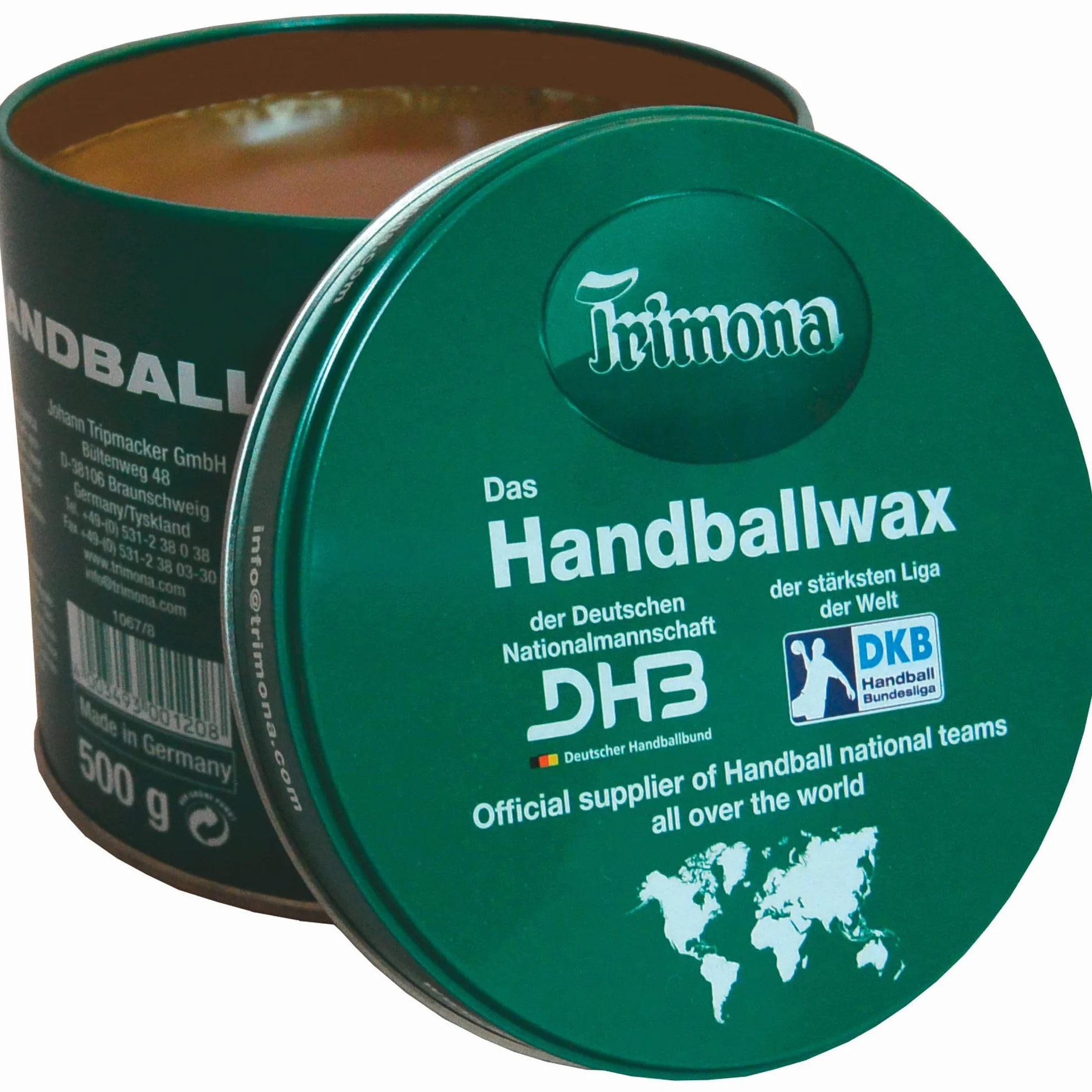 Erima Trimona 2.0 Cera per Balonmano 250 g Verde