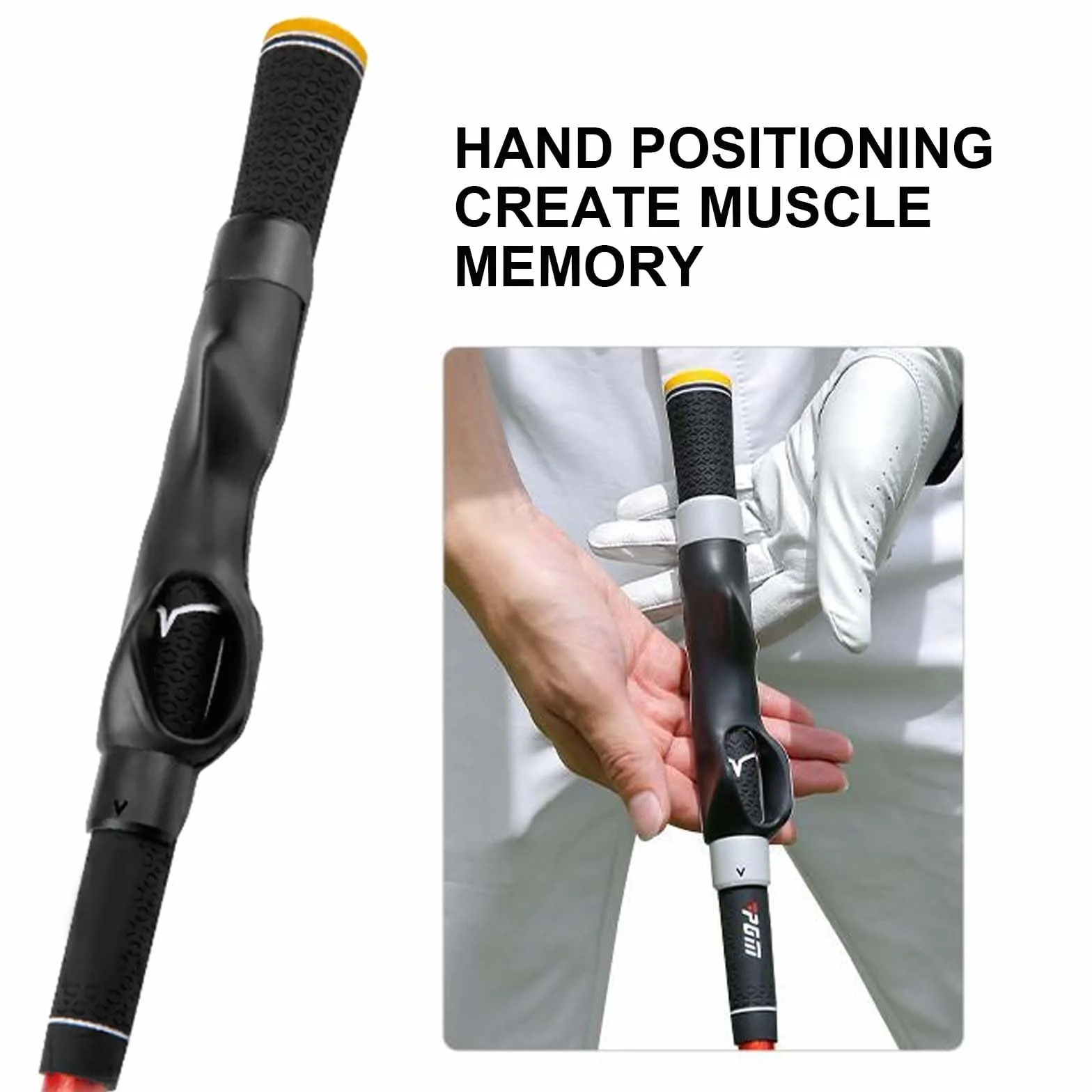 Golf Grip Training Aid, Entrenador de Agarre de Golf, Corrección de Postura para Principiantes