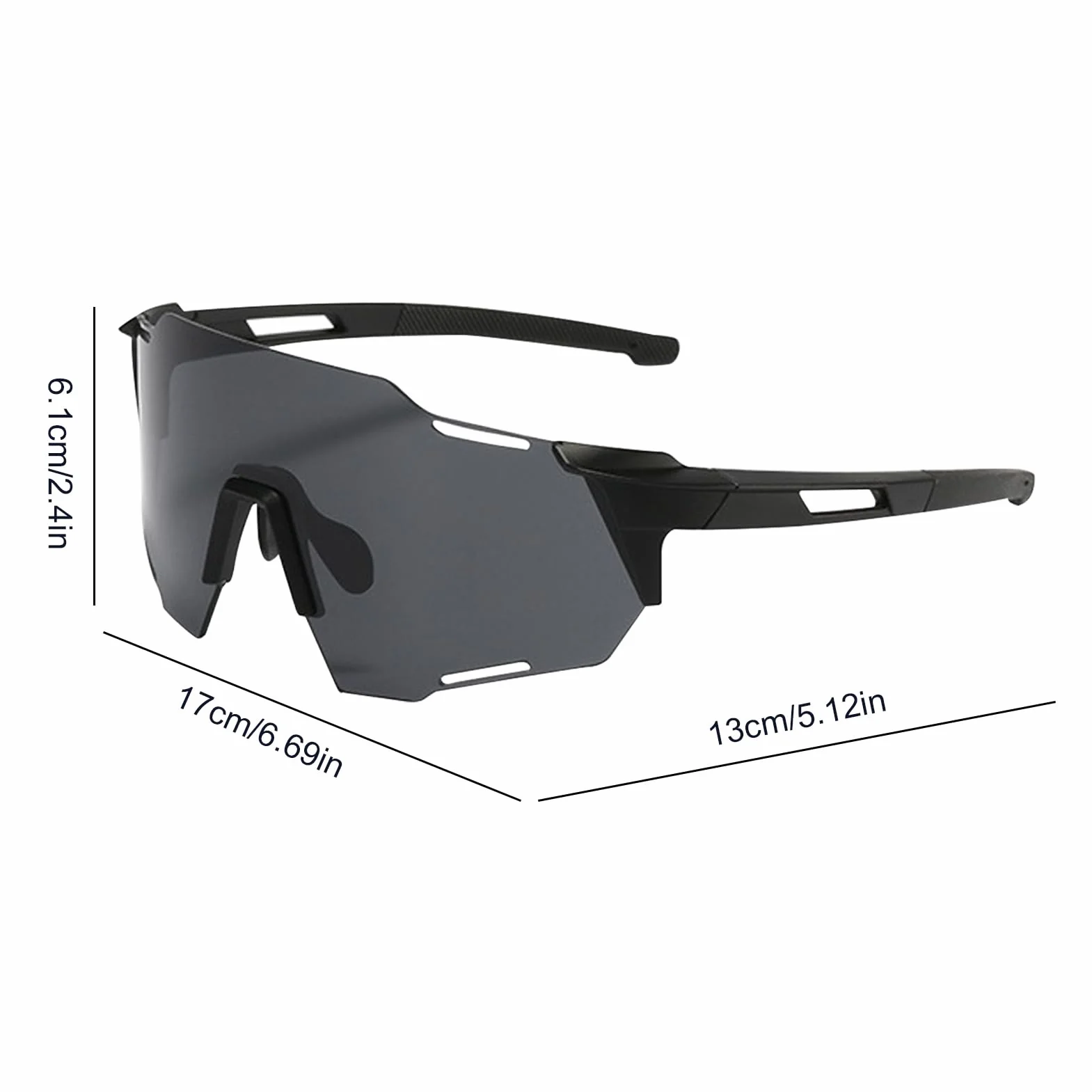 Gafas Transparentes para Motocicleta Lentes de Esquí Sin Marco Fotocromáticos Hombre Deportes Invierno Snowboard