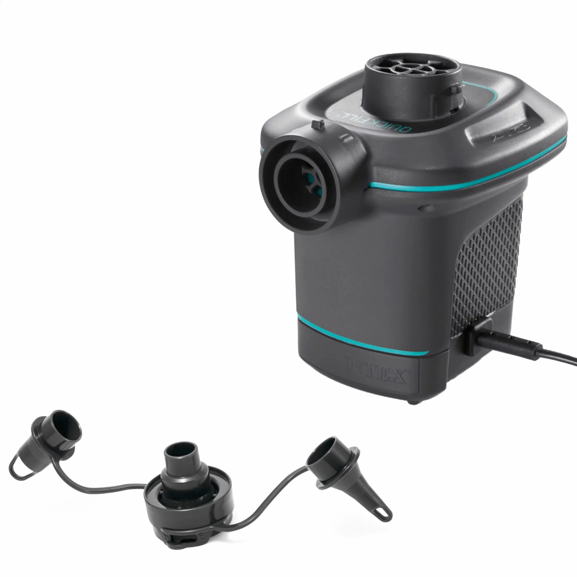Intex 66640 - Bomba eléctrica invertible con boquillas 220-240V, Color Azul