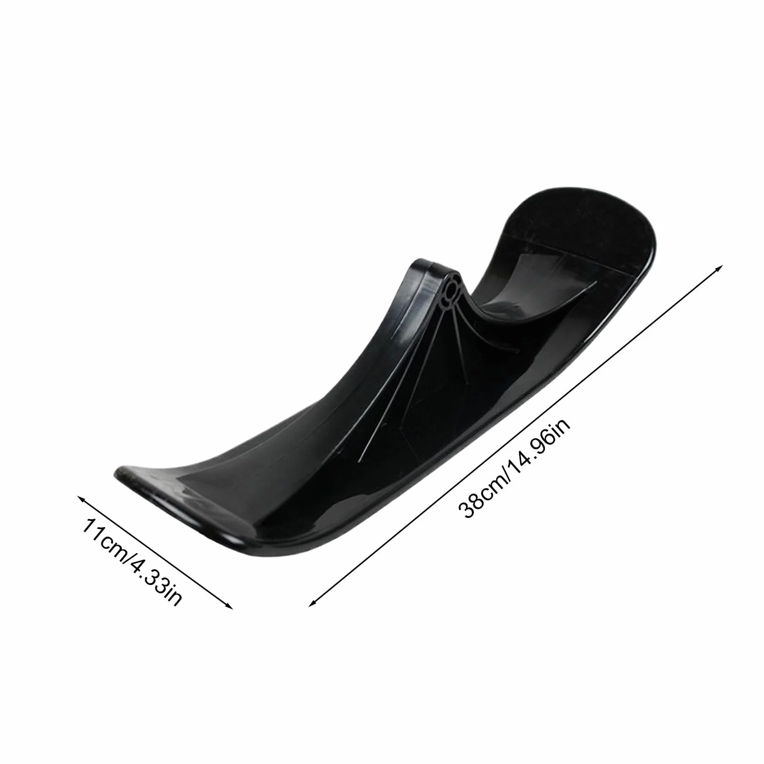Kit de Conversión de Patinete de Nieve 1 Par Trineo Deportivo Invierno Esquí para Césped Carretera