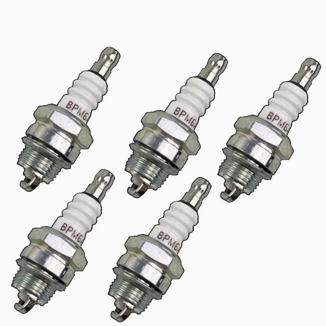 Bujías para cortacésped, scooter y moto de nieve Suzuki Dakar 2/3 50-70cc GY6, bujías 5/10 BPM6A (10 unidades)