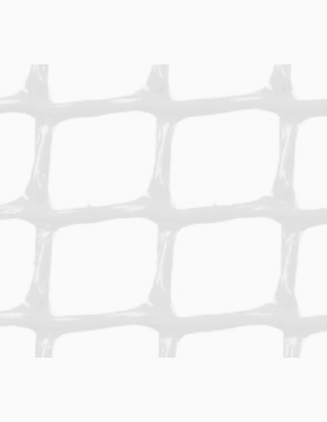 Faura - Malla PLASTICA Cuadrada 2x2 cm Blanca | 1x25 m