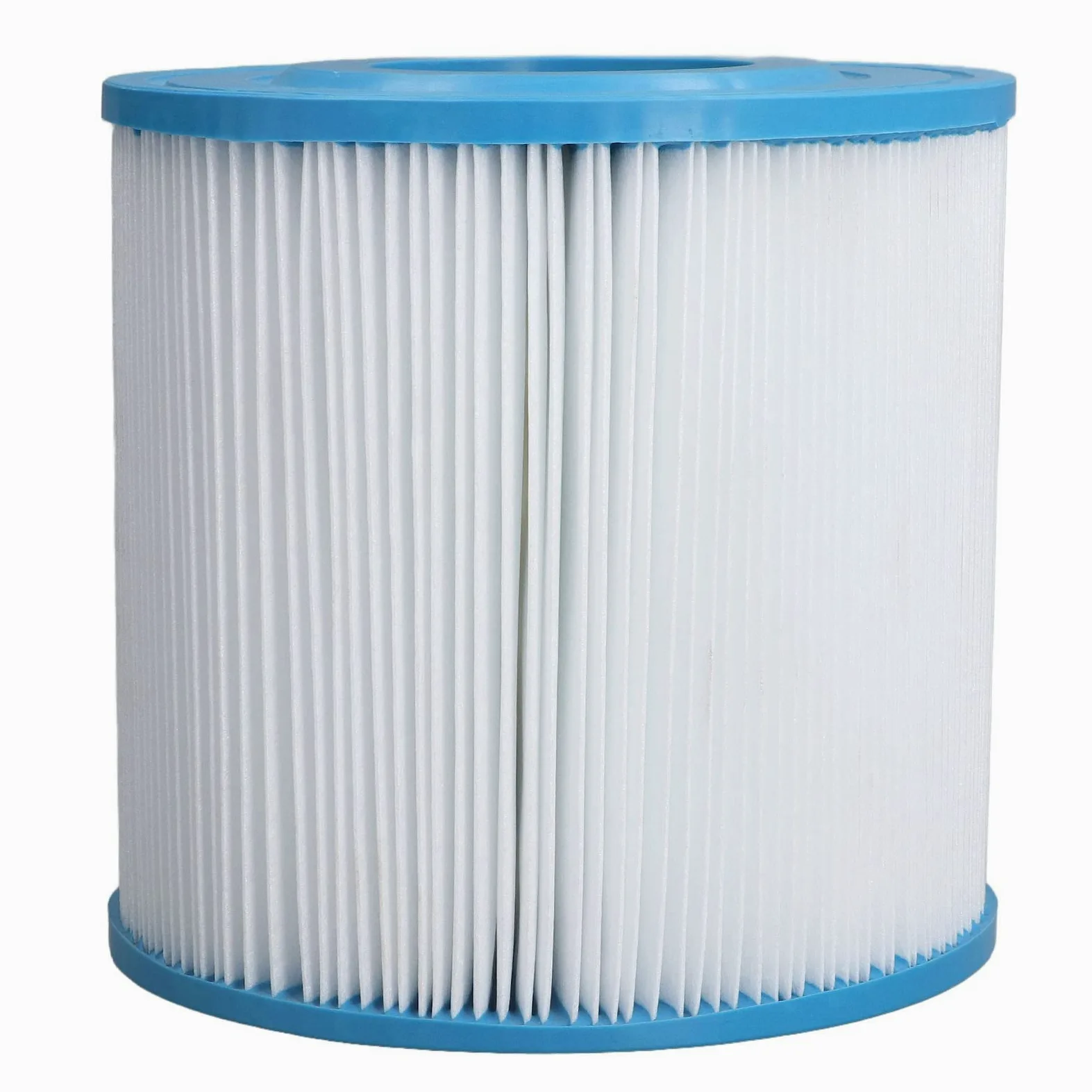 SUNGOOYUE Filtro de Repuesto para Filtro de Piscina, AF25 de Tela de Fibra de Poliéster PP, Diseño Plegado de Fuerte Absorción de Suciedad, Paquete de 4, 18,5 X 18 Cm para Piscinas, Spas, Estanques