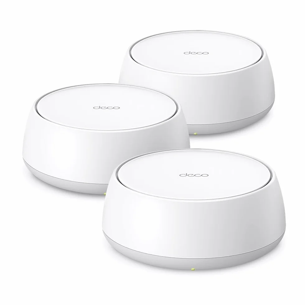 TP-Link Deco BE25 3-pack Wi-Fi 7 Mesh BE3600 AI Mesh Dual-Banda 3.6 Gbps Puertos 2.5 Gbps MLO