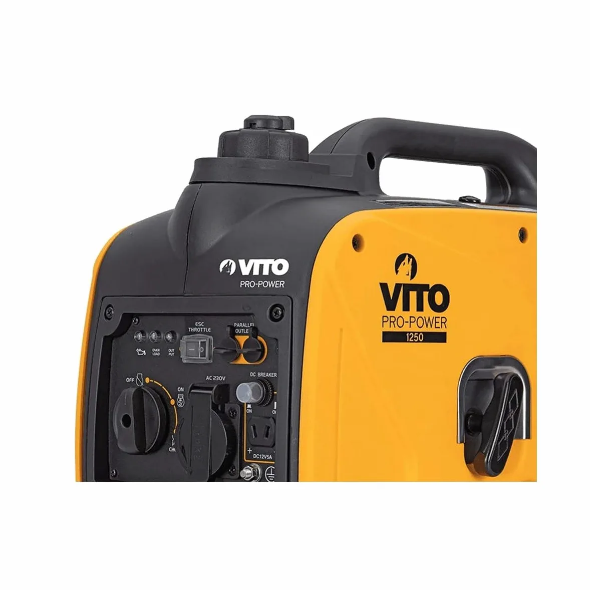Inverter - Grupo electrógeno portátil (1400 W, 60 cc, silencioso)