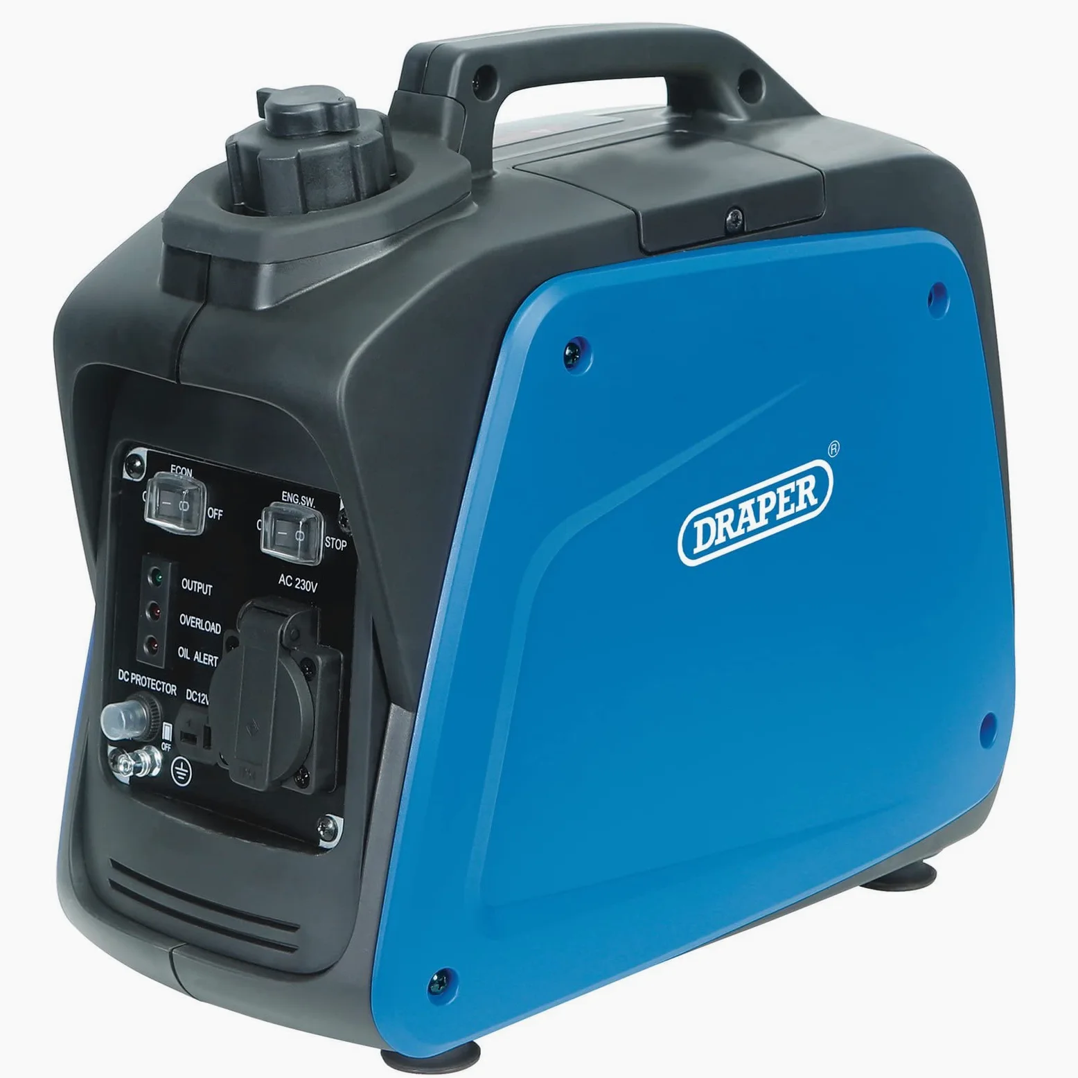 Draper 95176 Generador inversor de gasolina, 700W