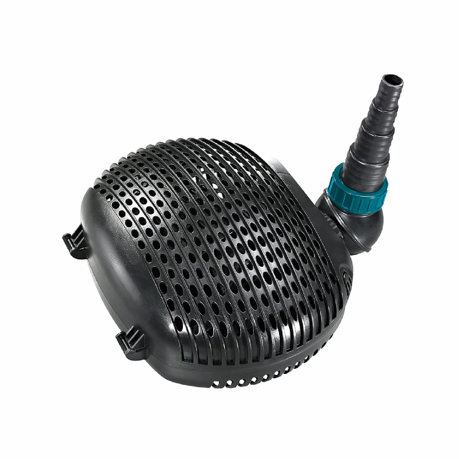 Bomba de filtro/estanque AquaForte EC-6500 6,5 m³/h, altura de impulsión 3,5m, 38Watt, Negro | adecuado para agua dulce y salada | adecuado para arroyos, cascadas, fuentes, filtros, etc.