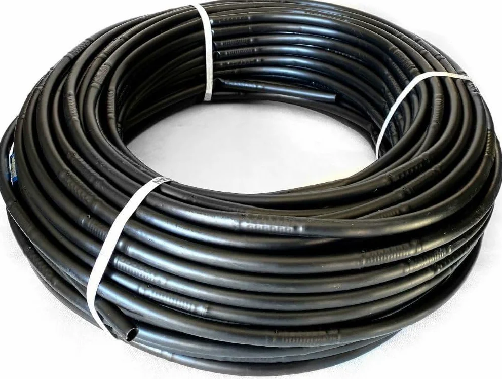 Tubería de Riego por Goteo 16 mm con goteros a 33 cm Negra Varias medidas TB Thayba (Polietileno (PE), 16mm-400Metros 33cm gotero)