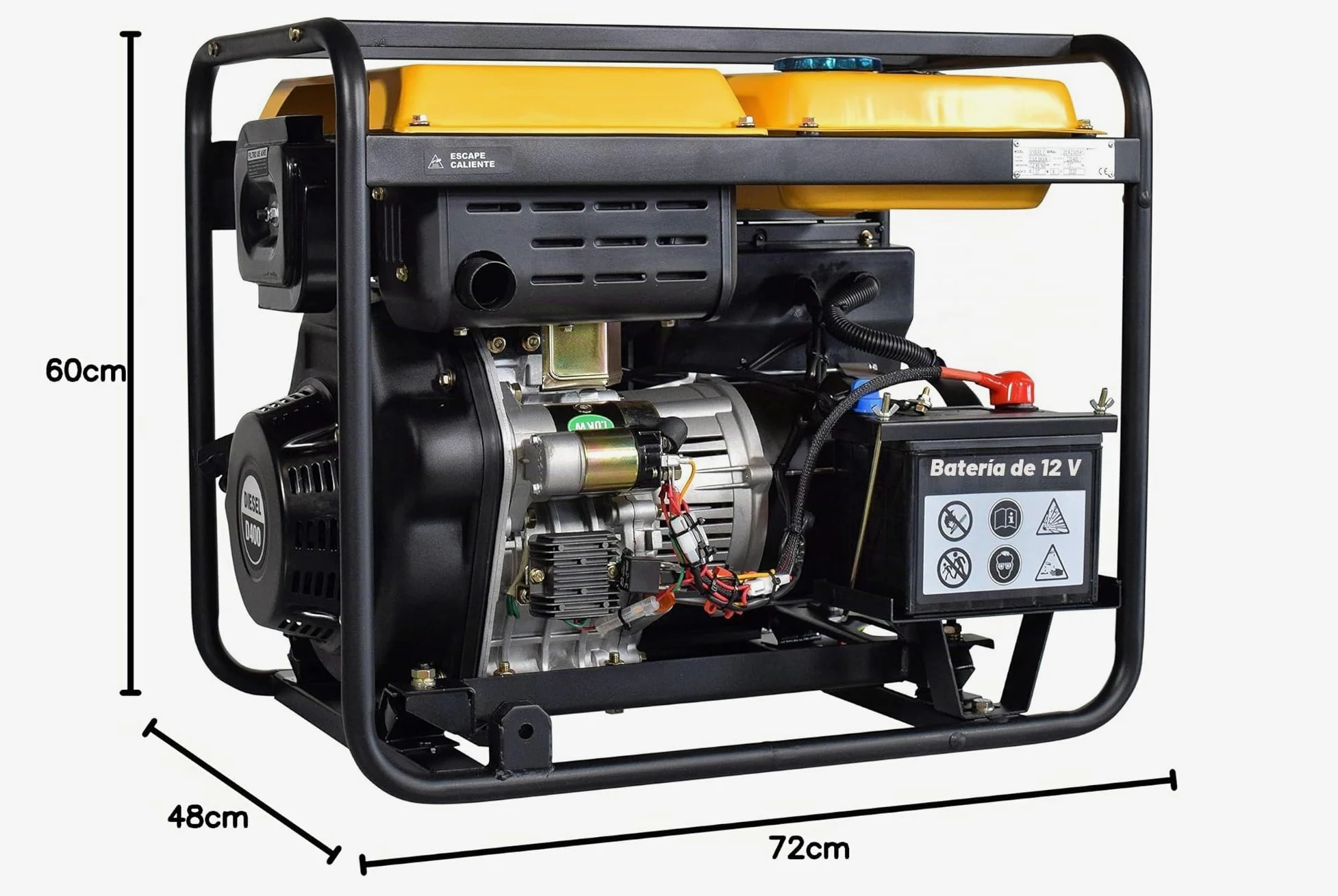 ITCPower 6100XE-3 Generador diesel