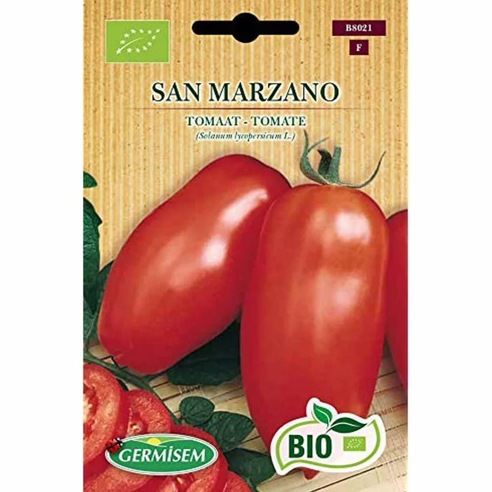 Germisem Orgánica San Marzano Semillas de Tomate 0.5 g