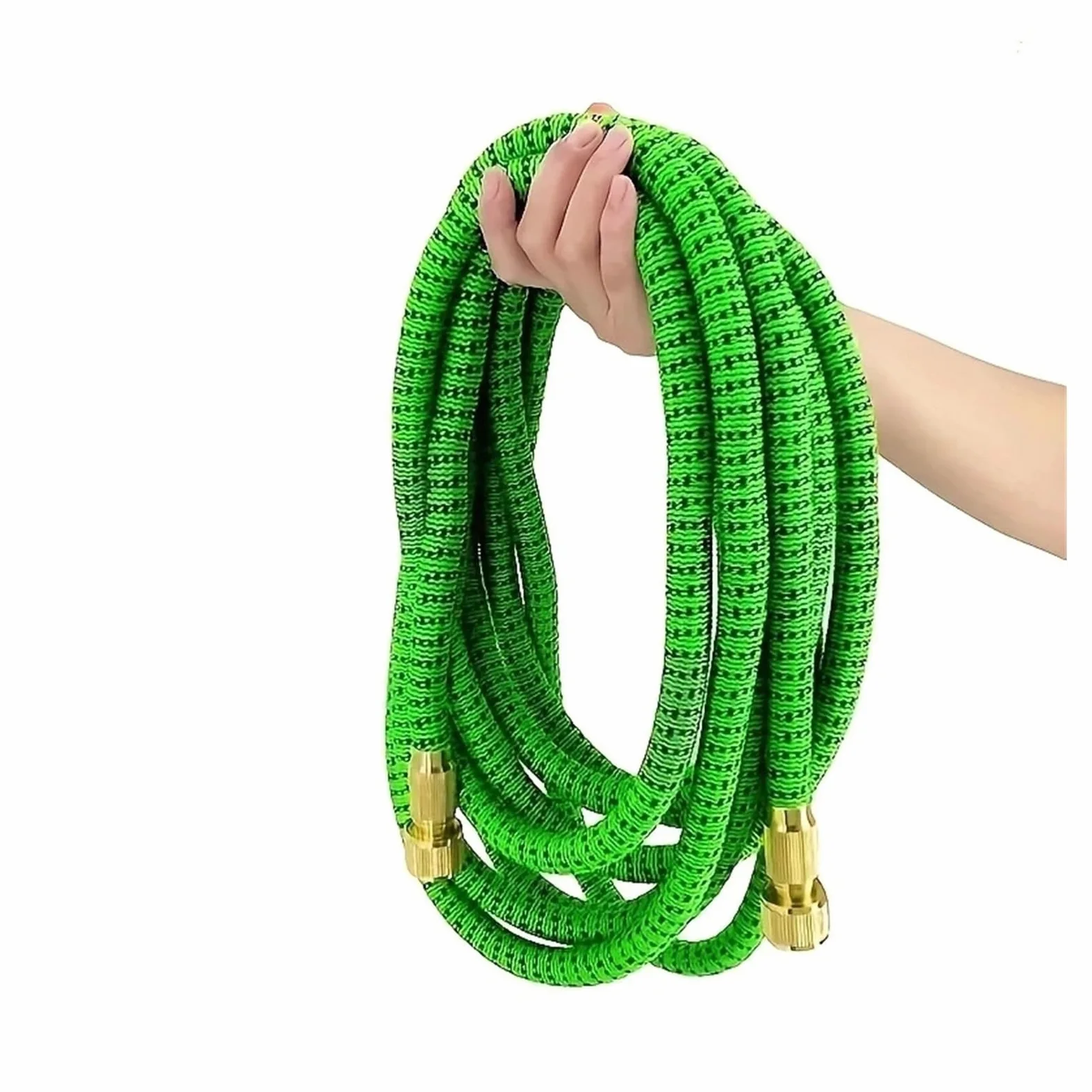 Manguera de jardín ligera extensible Manguera de riego de jardín, manguera de agua flexible mágica for lavado de autos a alta presión, herramientas de limpieza de riego(50ft)