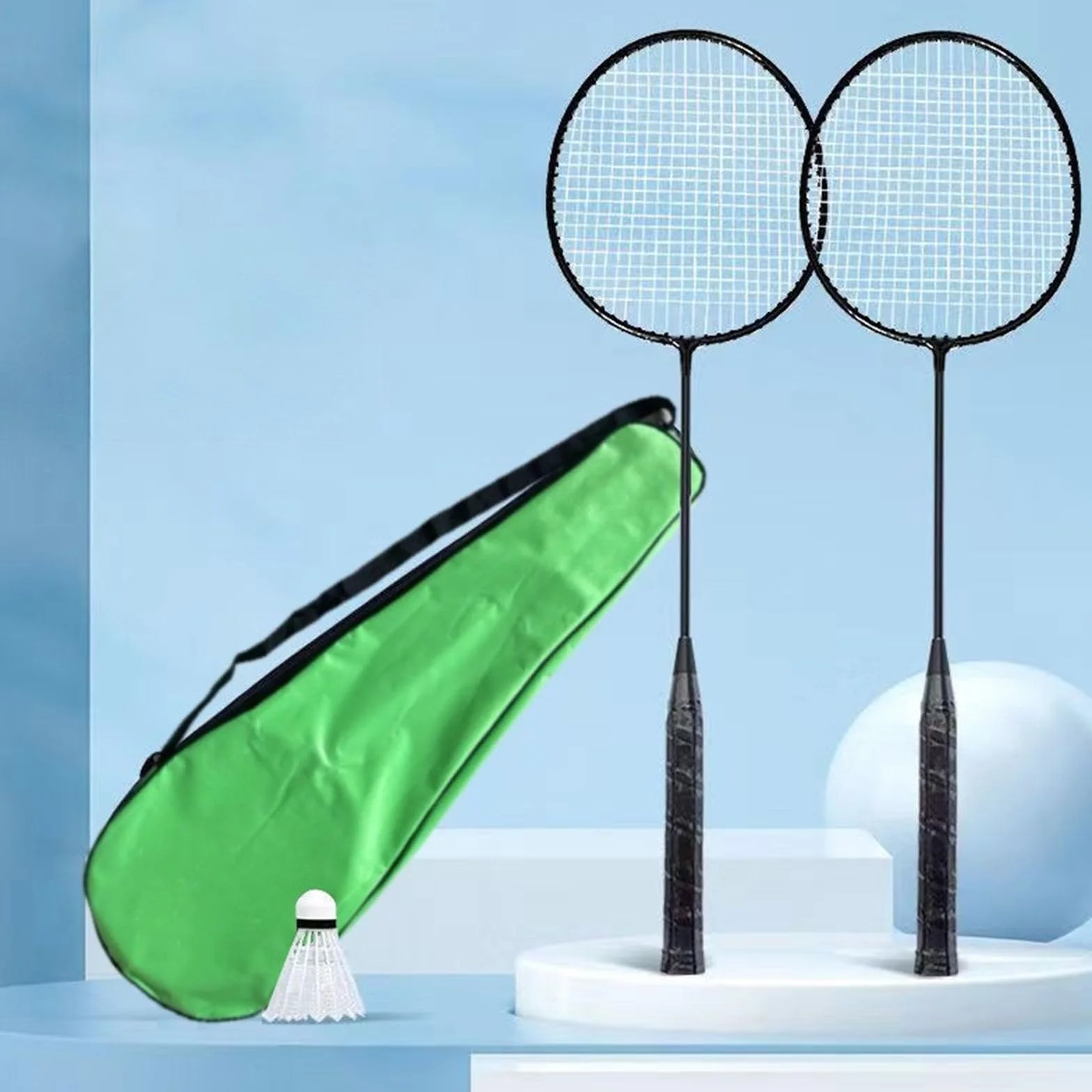 Raquetas de bádminton ligeras para interiores y exteriores, para niños, adultos y principiantes