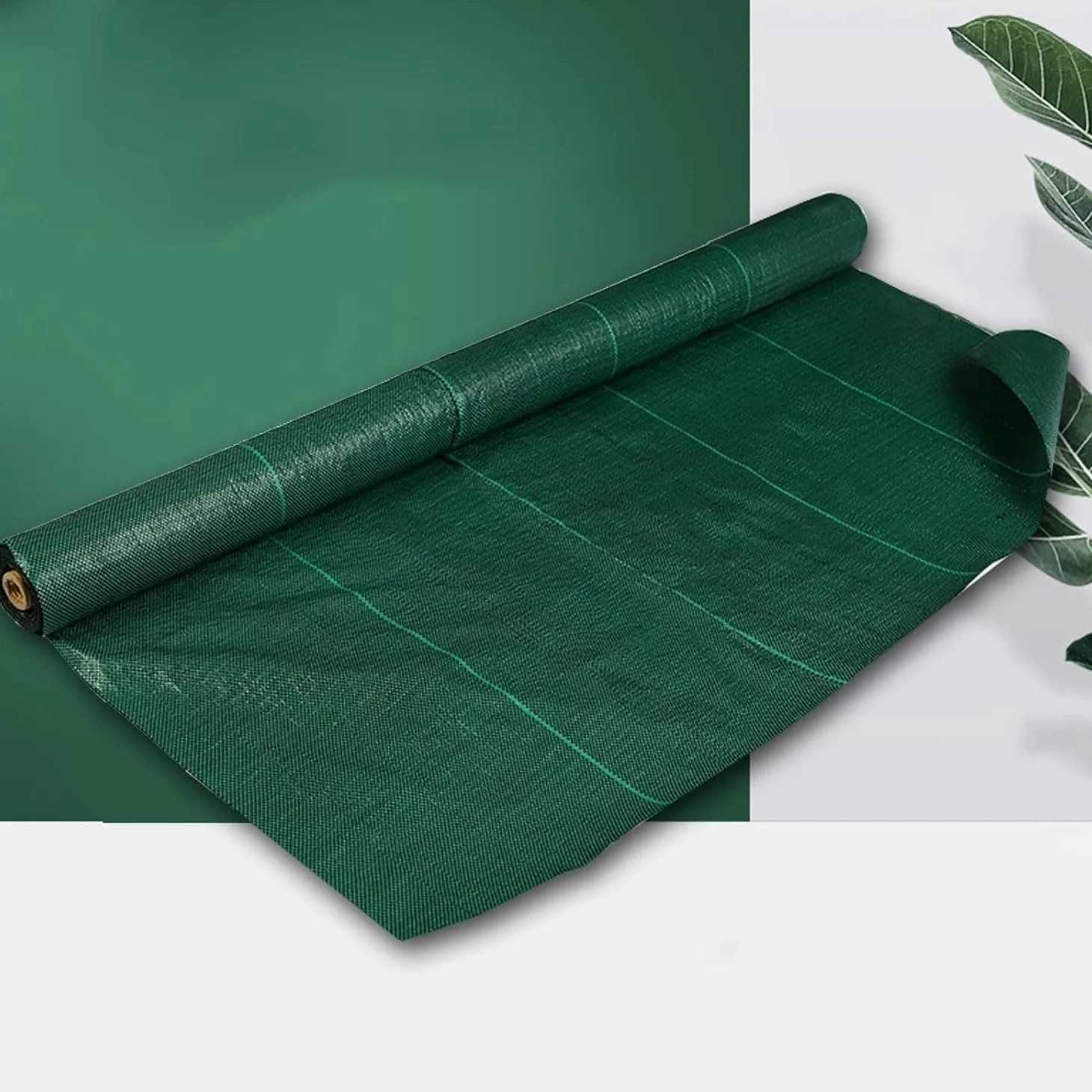 EPANO LXXW Malla Antihierbas Geotextil de la Tela del Paisaje de la Cubierta del Suelo del Control de Malas Hierbas del jardín for Cultivar un huerto, cultivando, Agricultura(1.52x15m/5x50ft)