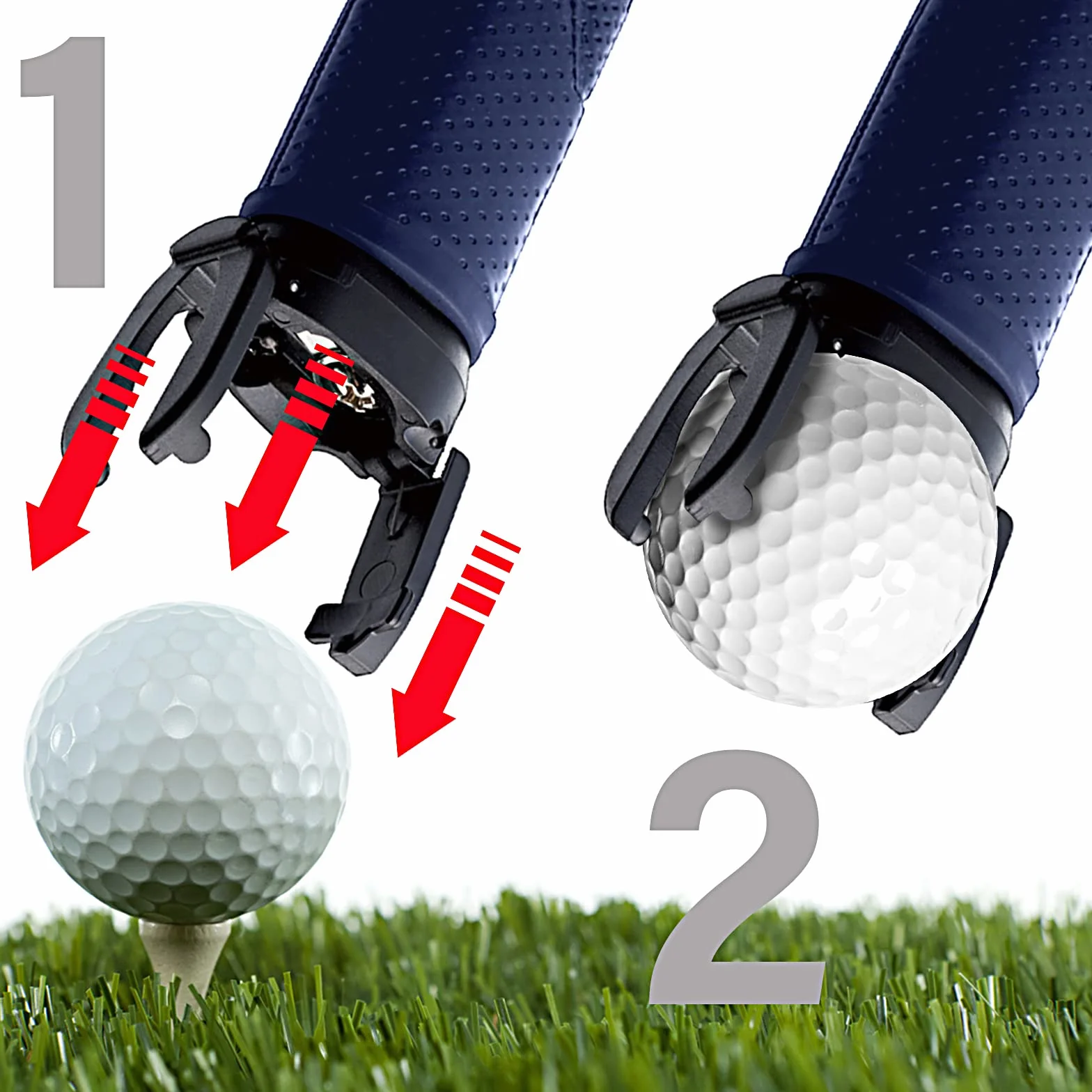 Prasacco Recogedor de Pelotas de Golf Plegable Herramienta de Recogida Accesorios