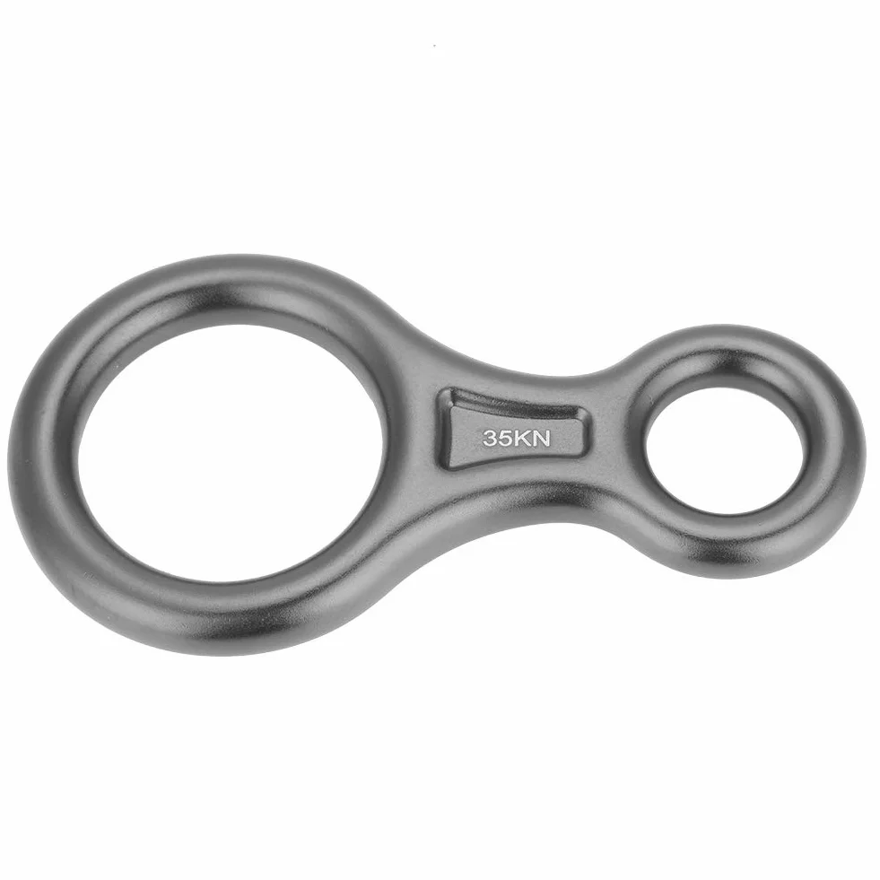 Anillo de Escalada 35KN Figura de Trabajo Pesado Equipo de Rápel