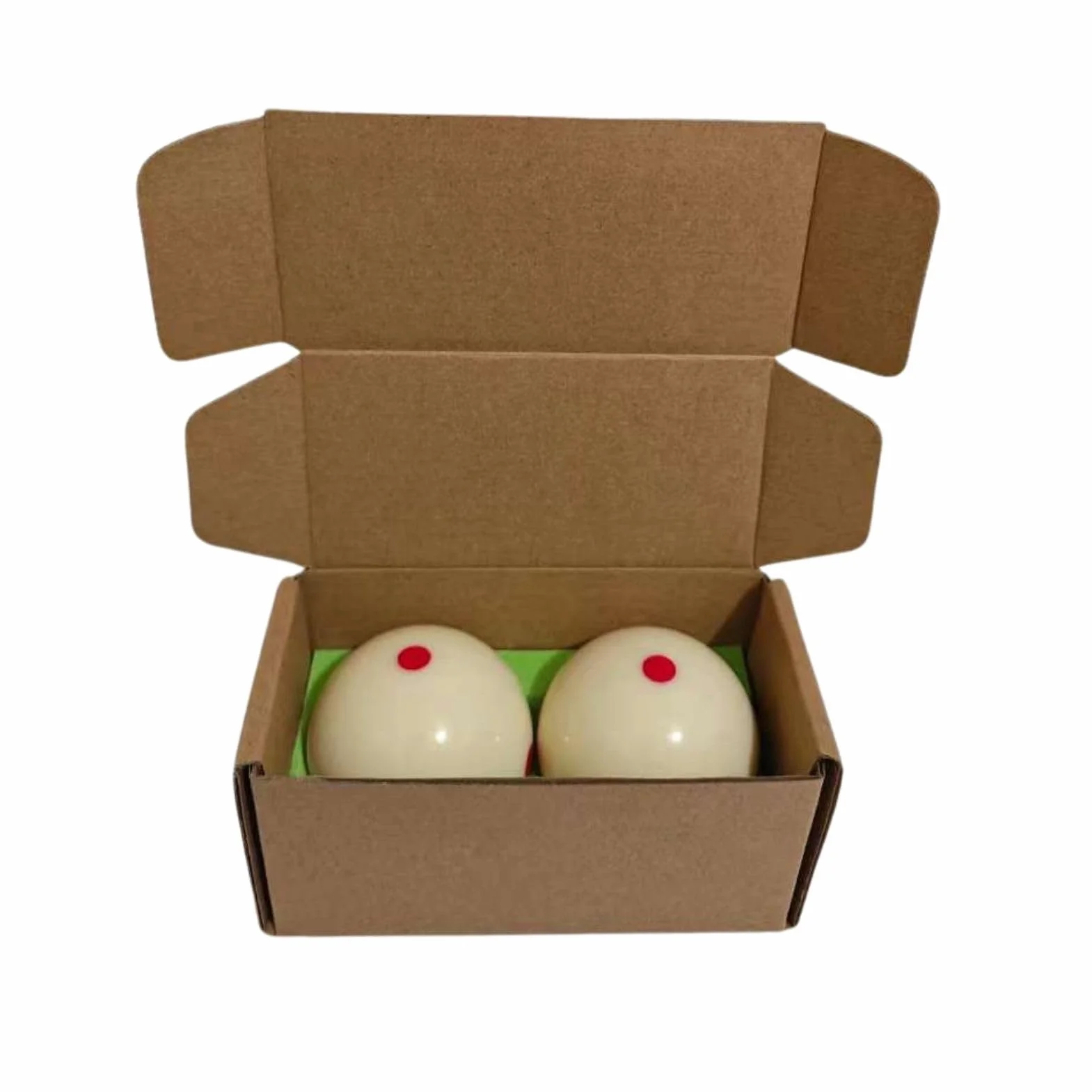 Bolas de Billar Blanca 57,2 mm 2 Piezas Entrenamiento Resina