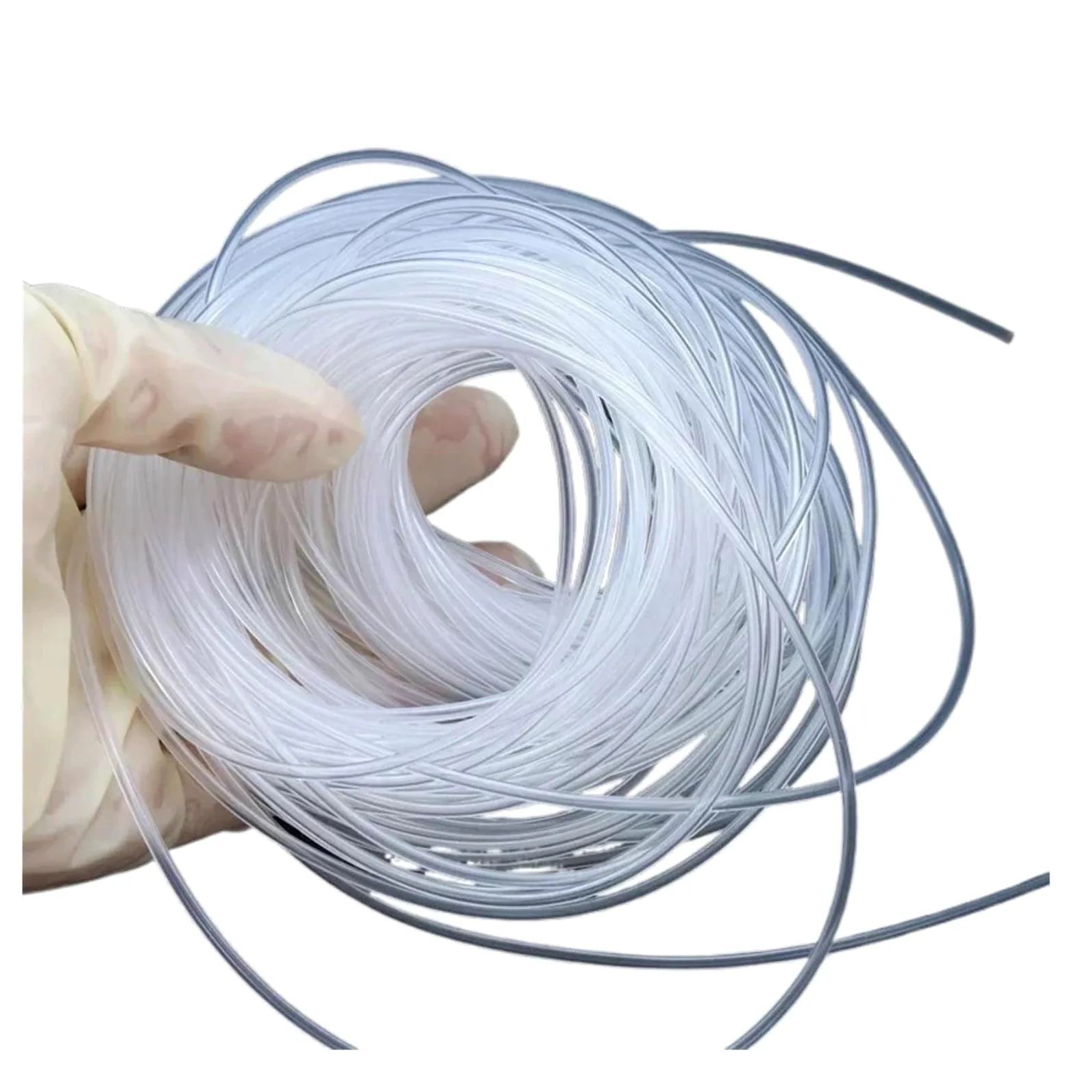 Manguera Riego Goteo Tubo de silicona transparente 1m diámetro 1, 2, 4, 5, 6, 7, 8, 9, 10, 11, 12, 14, 16, 18, 20, 30, 50mm, manguera agua Flexible(1 METER_ID 25MM X 35MM OD)