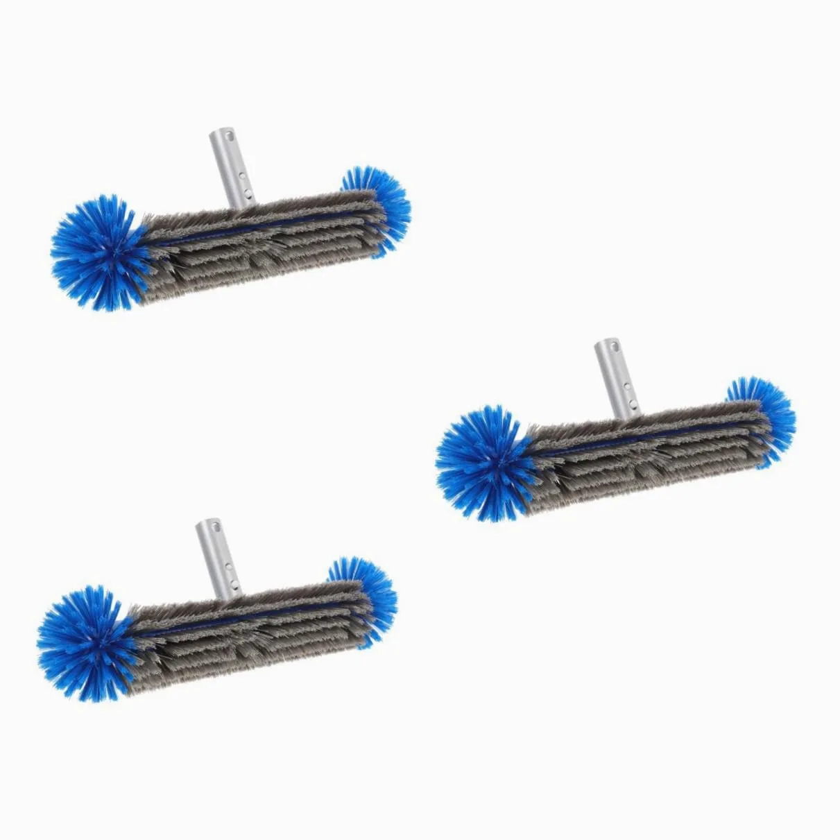 BESPORTBLE 3piezas Cepillo De Limpieza para Piscina De Cabezal De Cepillo De con Extremos Redondos para Limpiar Paredes Escalones y Esquinas De De Azulejo