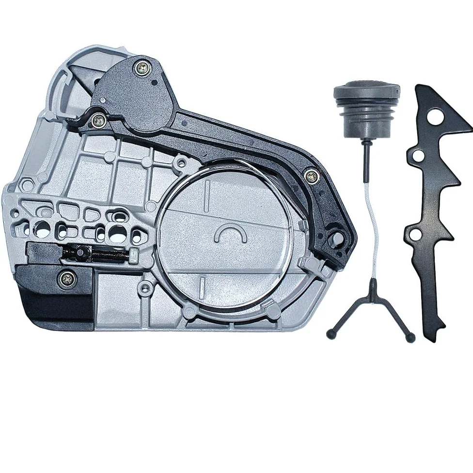 BAIJAC 505199005 Cubierta de Embrague Kit de Espiga de protección for Perros for Husqvarna 55 0xp 550xpg 560 Motosierra Parte wfuel Tap