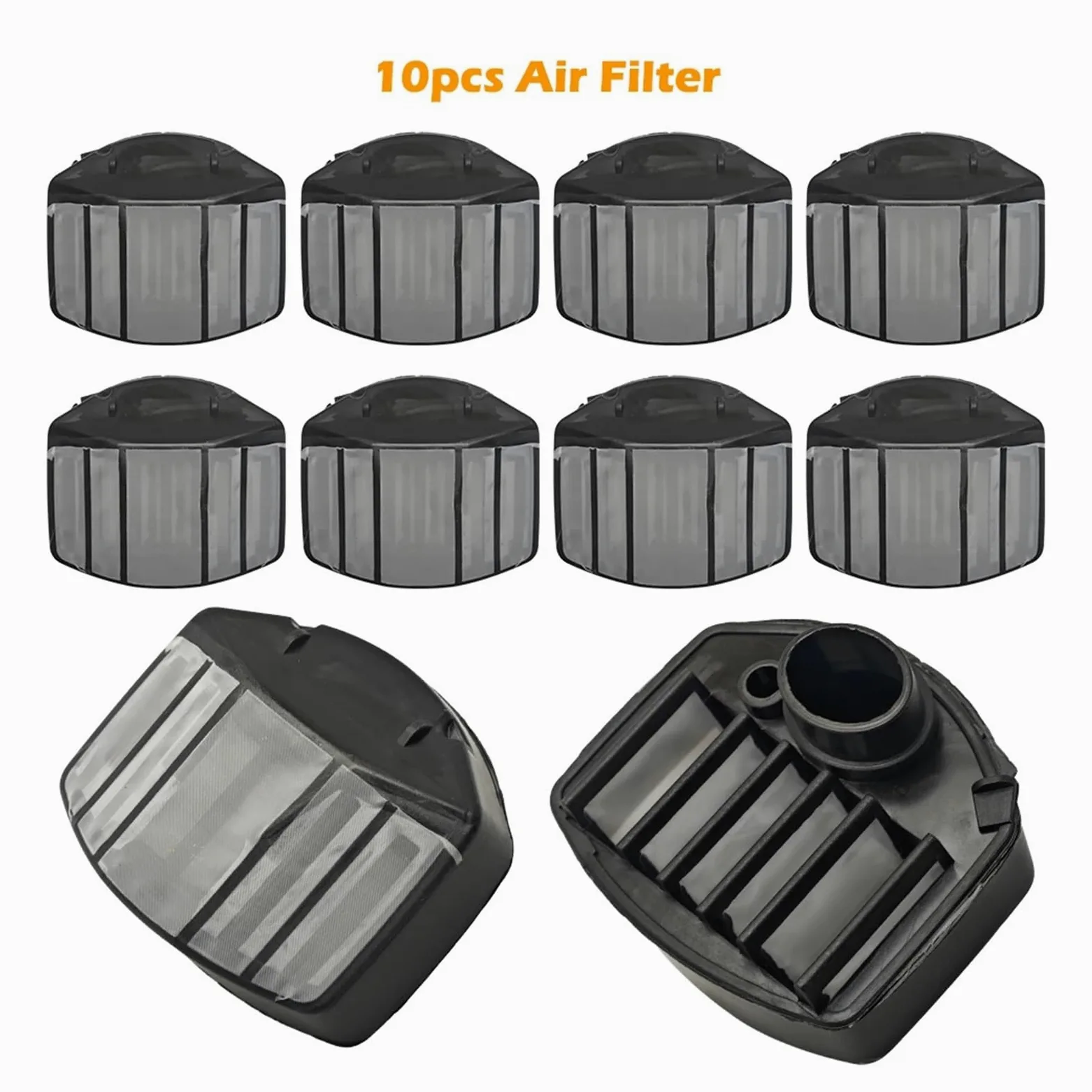 10 filtros de aire for motosierra 357, 359, 357XP y 359XP (repuestos for 537010901)