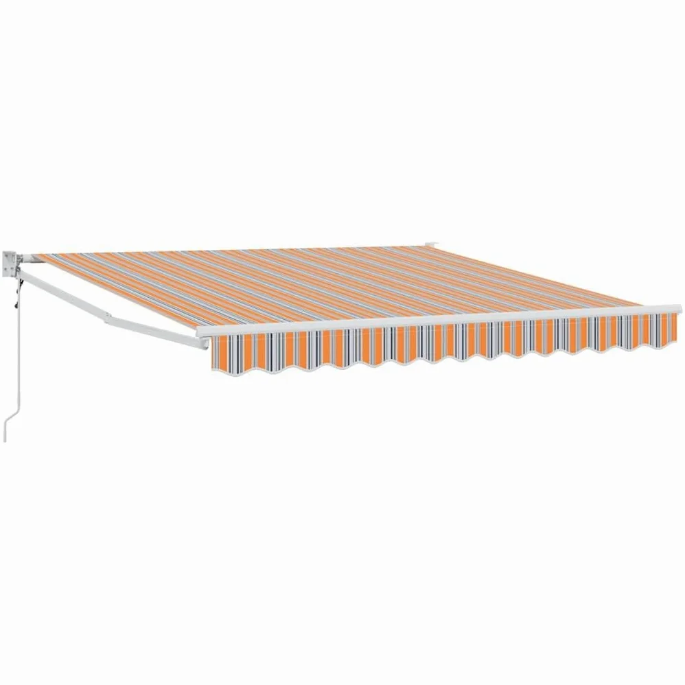 Toldo retráctil con mando a distancia, toldo articulado para terraza y jardín, 300 x 250 cm, marco de aluminio estable y tela de poliéster, sombreado moderno para exteriores