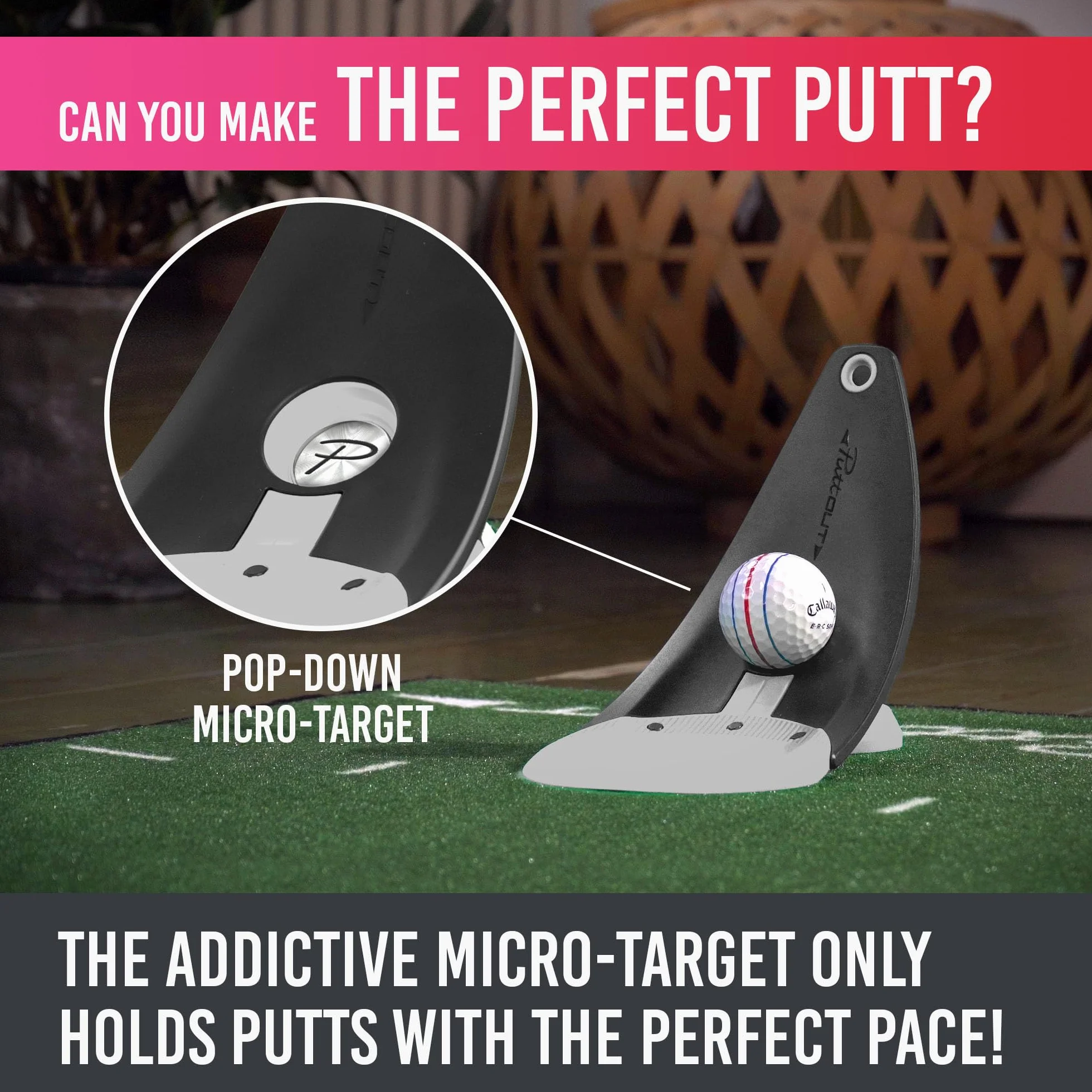 PuttOut Entrenador de Golf para Putter