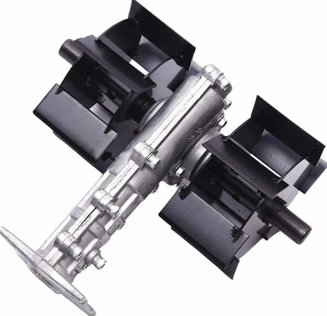 KNakasaki Cepillo Desbrozadora Profesional - Rueda de Alambre de Acero – Cabezal Recortador para Hierbas y Cultivo, Herramienta Manual Rotativa para Suelo y Jardinería