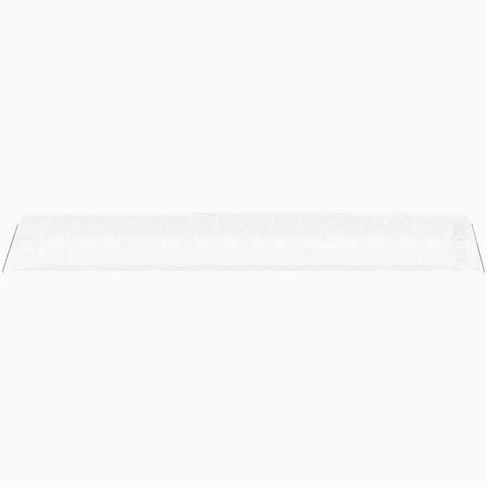 Invernadero con marco de acero blanco, 48 m², 16 x 3 x 2 m, cubierta de polietileno resistente a los rayos UV, ventanas enrollables, casa de plantas transitable para cultivo de hortalizas
