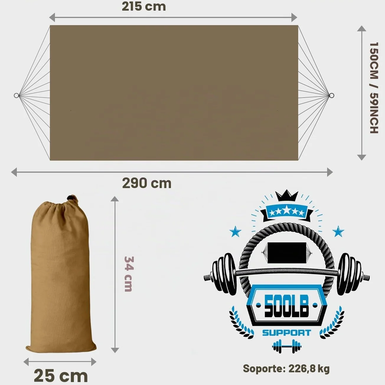 MOSFiATA Hamaca Jardin Boho, Hamaca Colgante con Flecos und Travesaño, Hamacas Tela Cómoda & Fácil de Montar, Capacidad de Carga de 250 kg