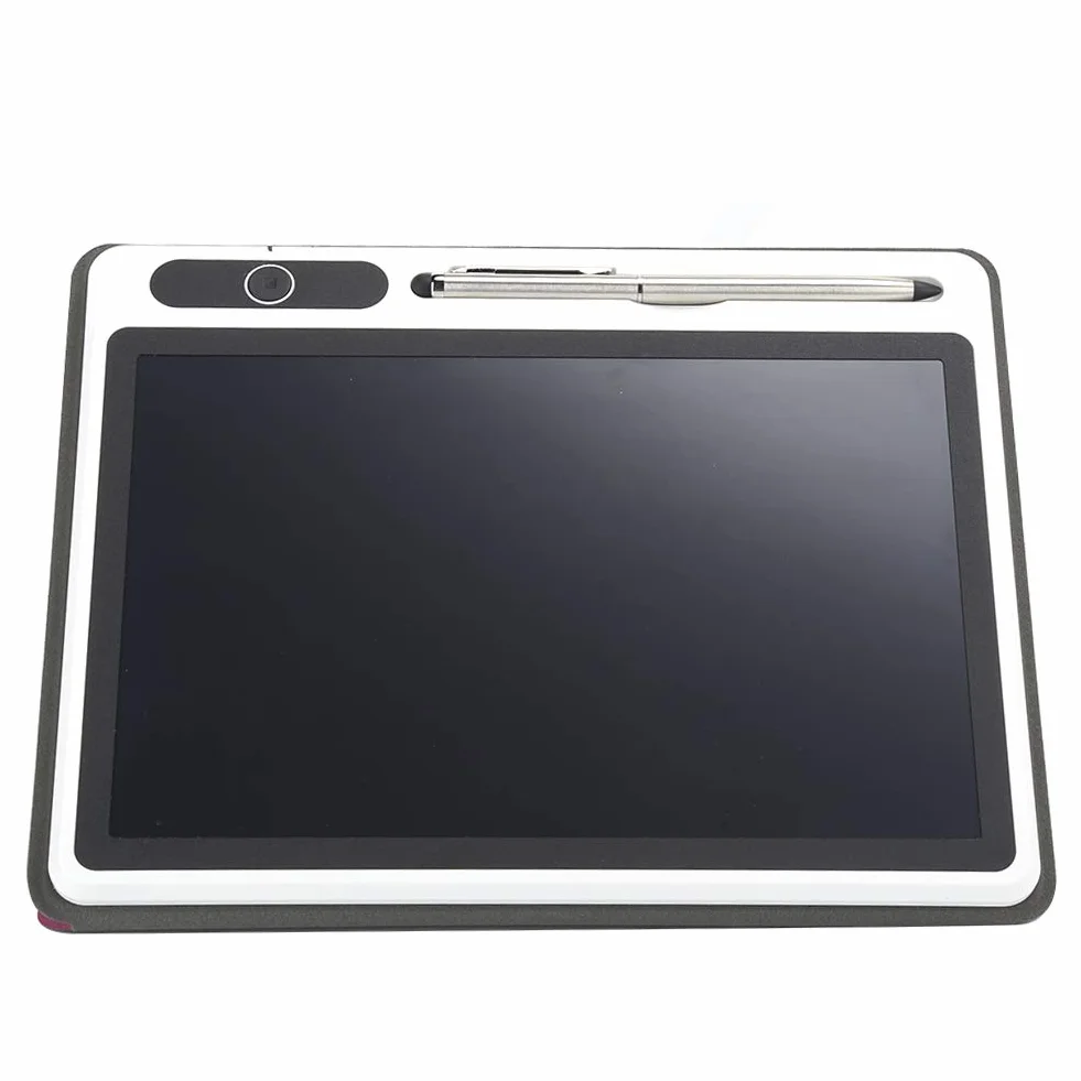 Tableta de escritura LCD 10 pulgadas Bloc de notas electrónico Tablero de dibujo Rosa roja