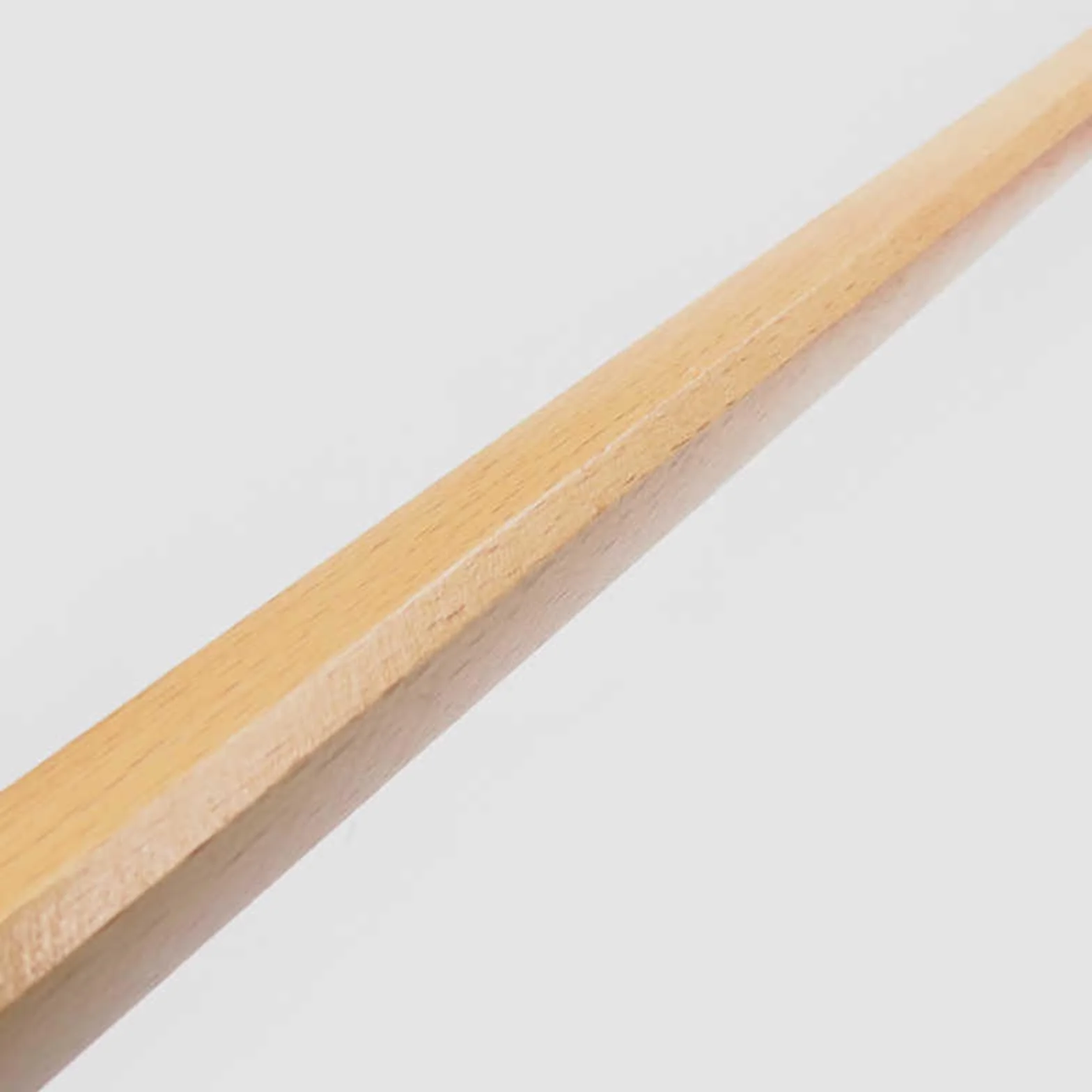 Espada Recta de Tai Chi de Madera de Haya Natural 100 cm, Bokken Artesanal para Entrenamiento de Artes Marciales