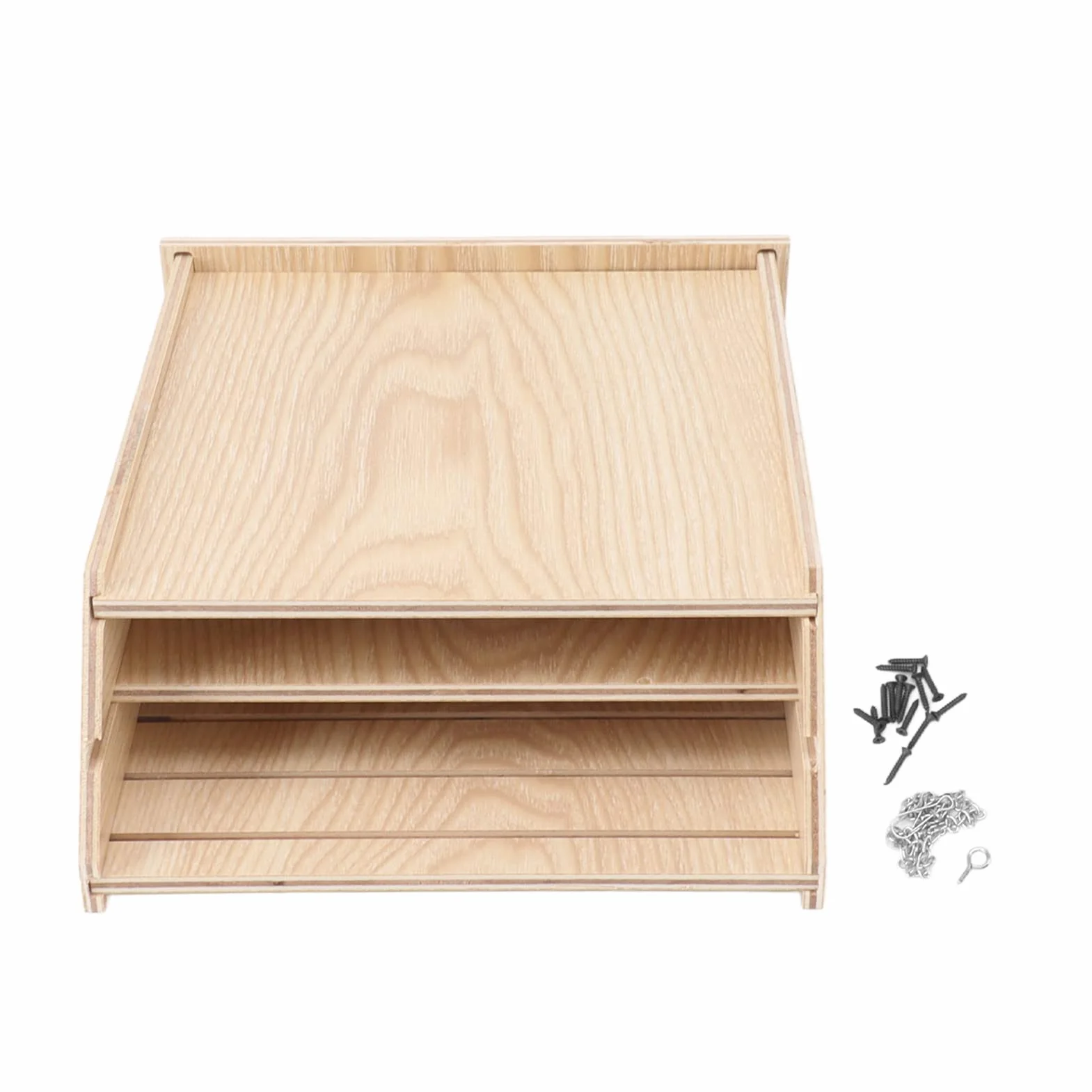 Casa de Madera para Murciélagos, Casa para Murciélagos para Exteriores, Suministros para Murciélagos con 2 Cámaras, Refugio para Murciélagos Al Aire Libre para Jardín