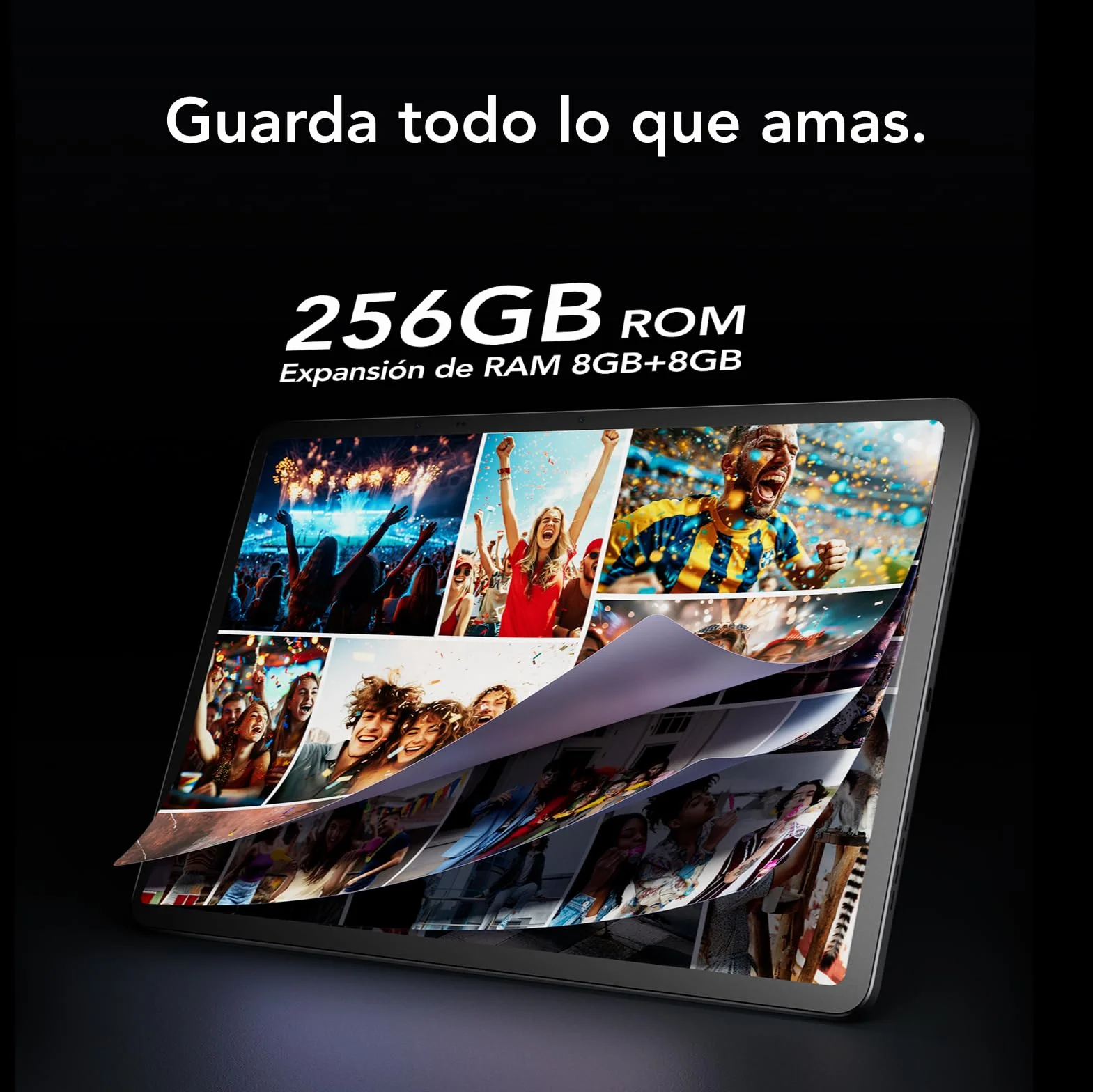 TCL NXTPAPER 14 WiFi Tablet 14.25" 2.4K Octa-Core 8GB RAM 256GB 10000mAh Batería Carga rápida 33W Android 14 Gris