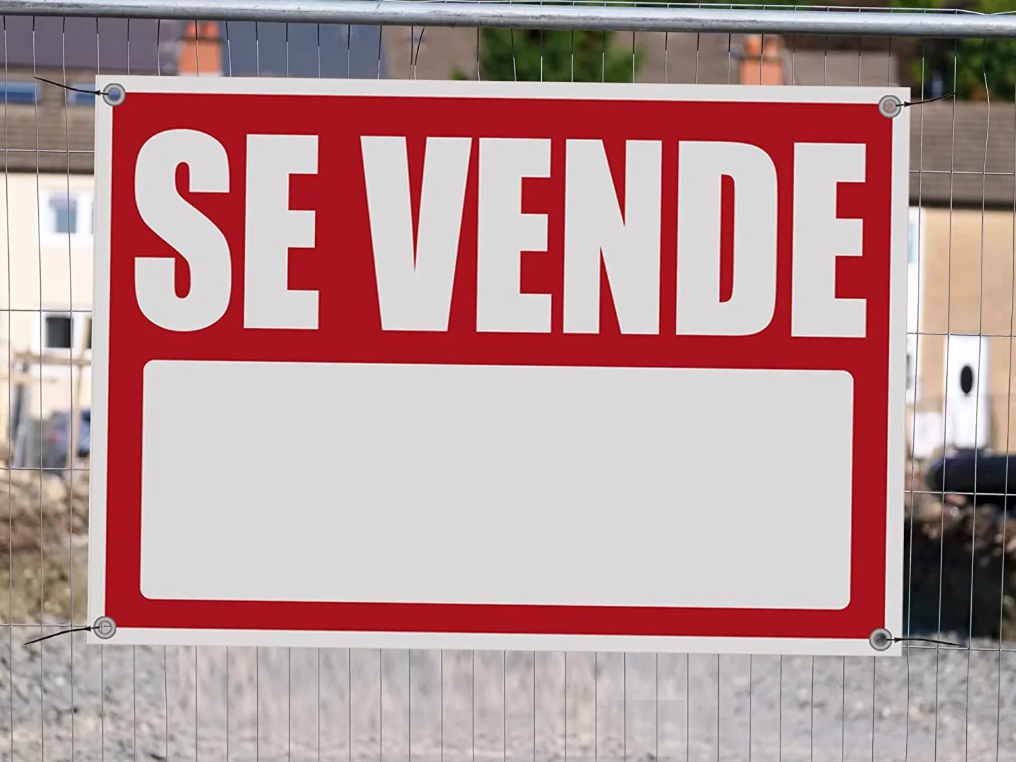 Oedim Cartel Se Vende 50x70cm | Material Flexible | Fabricado en Glasspack