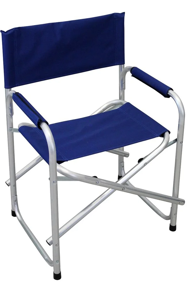 Sillón director playa azul 2pz aluminio texilene playa playa jardín silla
