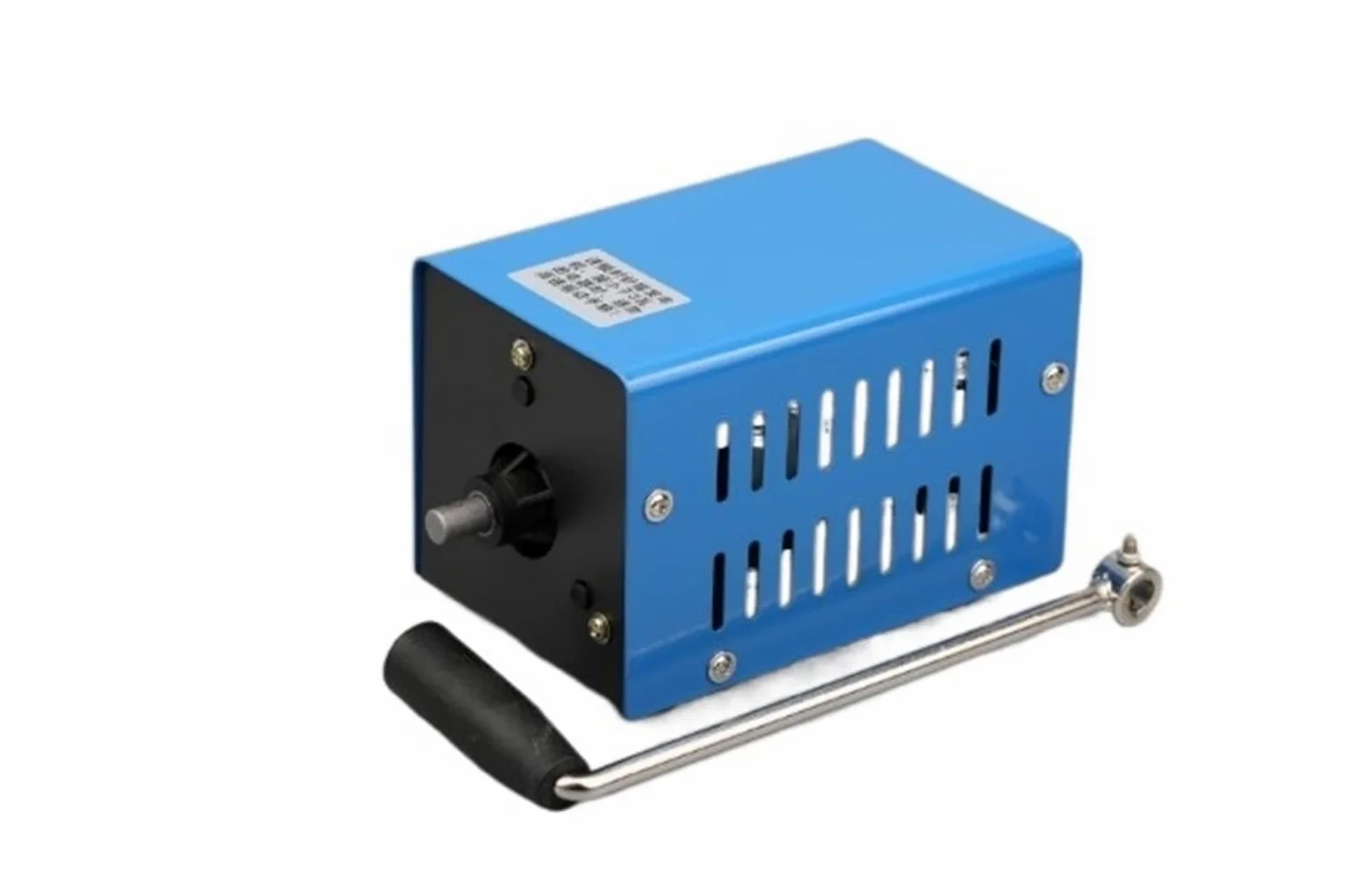 Mini máquina portátil Fuente de alimentación de manivela de Emergencia portátil de Cargador de Alta Potencia USB Cargando generador de cigüeñal de Emergencia